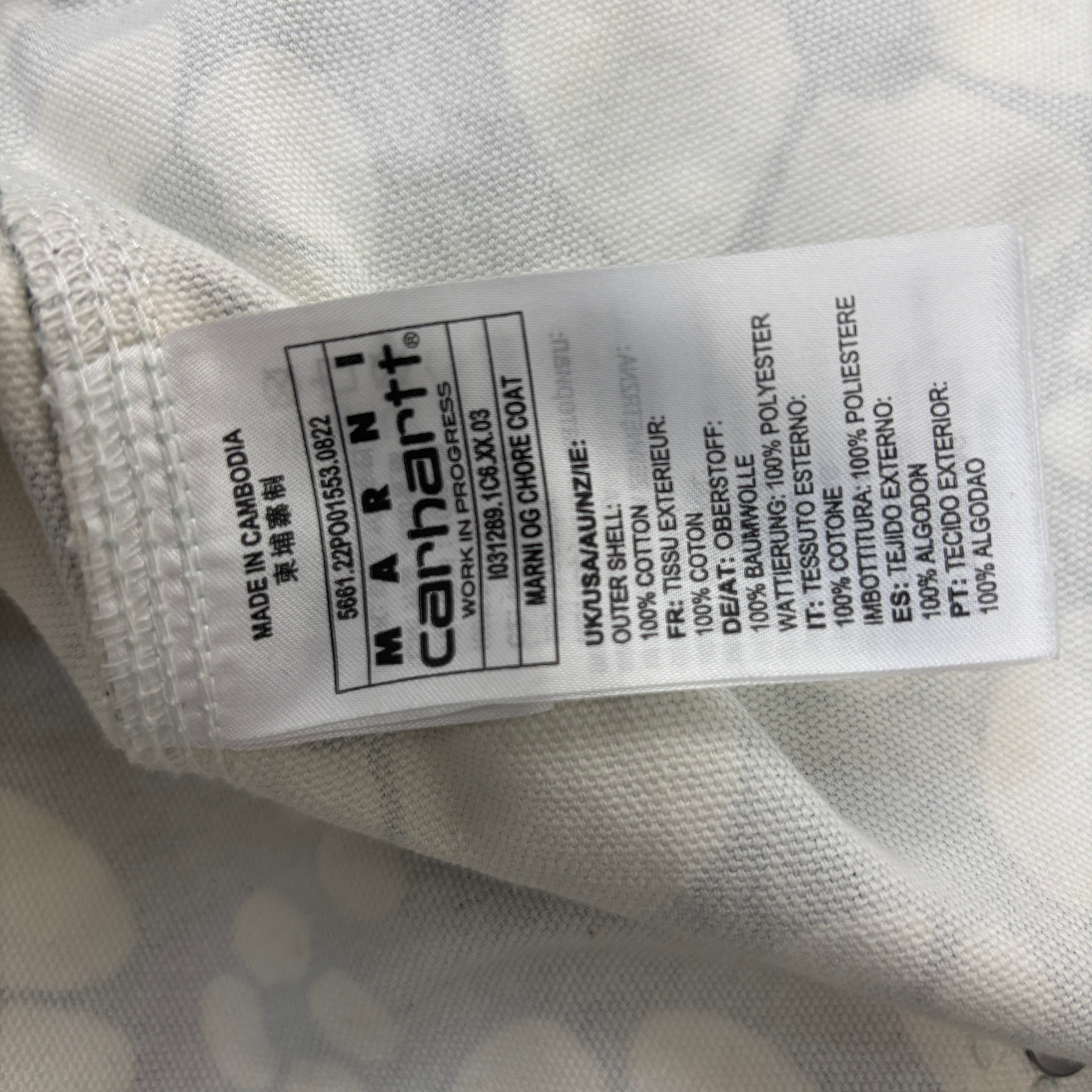 MARNI × Carhartt 2023SS WIP Edition Floral Denim Jacket GUMU031289UTX001 Size S マルニ × カーハート WIP エディション フローラル デニムジャケット サイズS