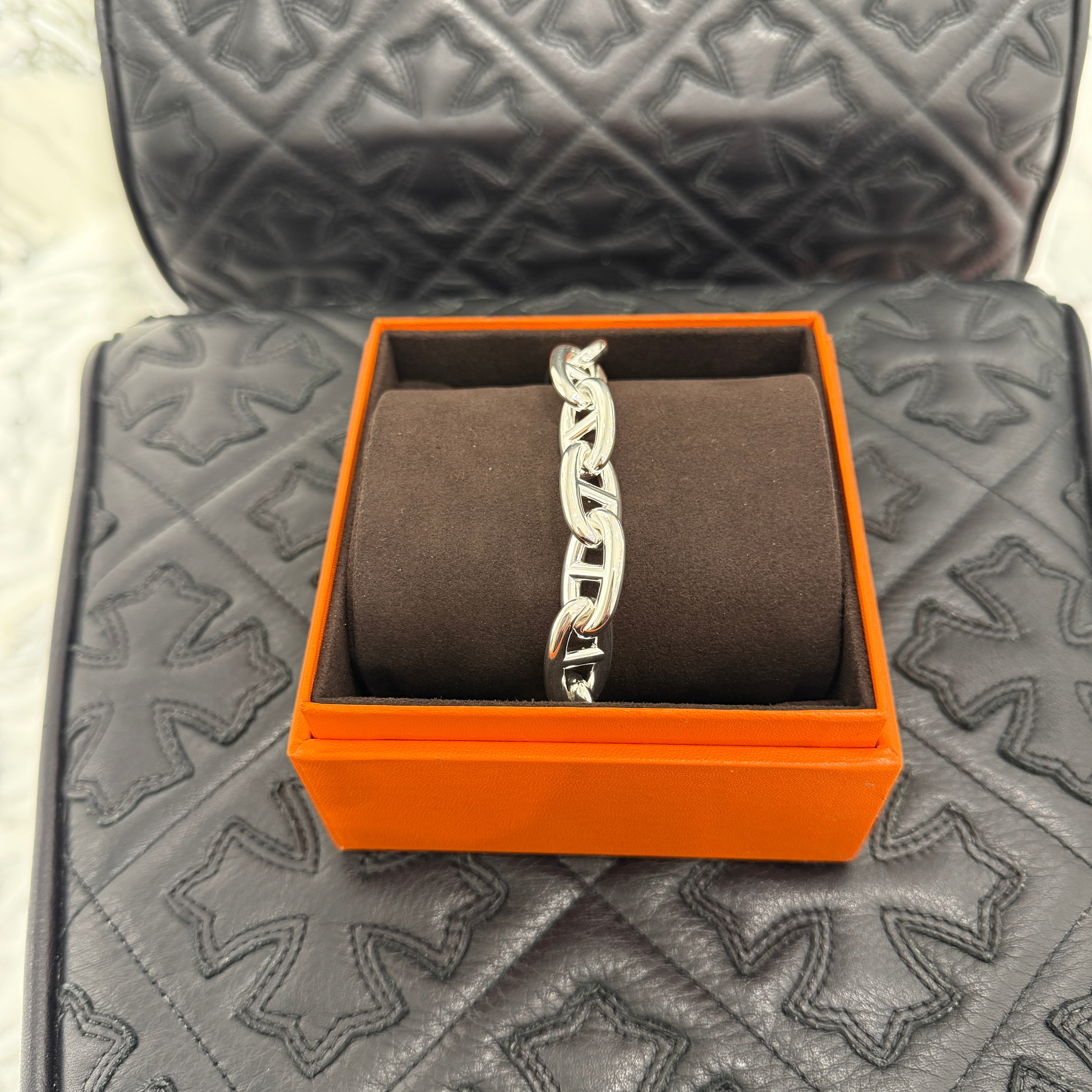 HERMES Chaine d’Ancre TGM 12 エルメス シェーヌダンクル TGM 12コマ