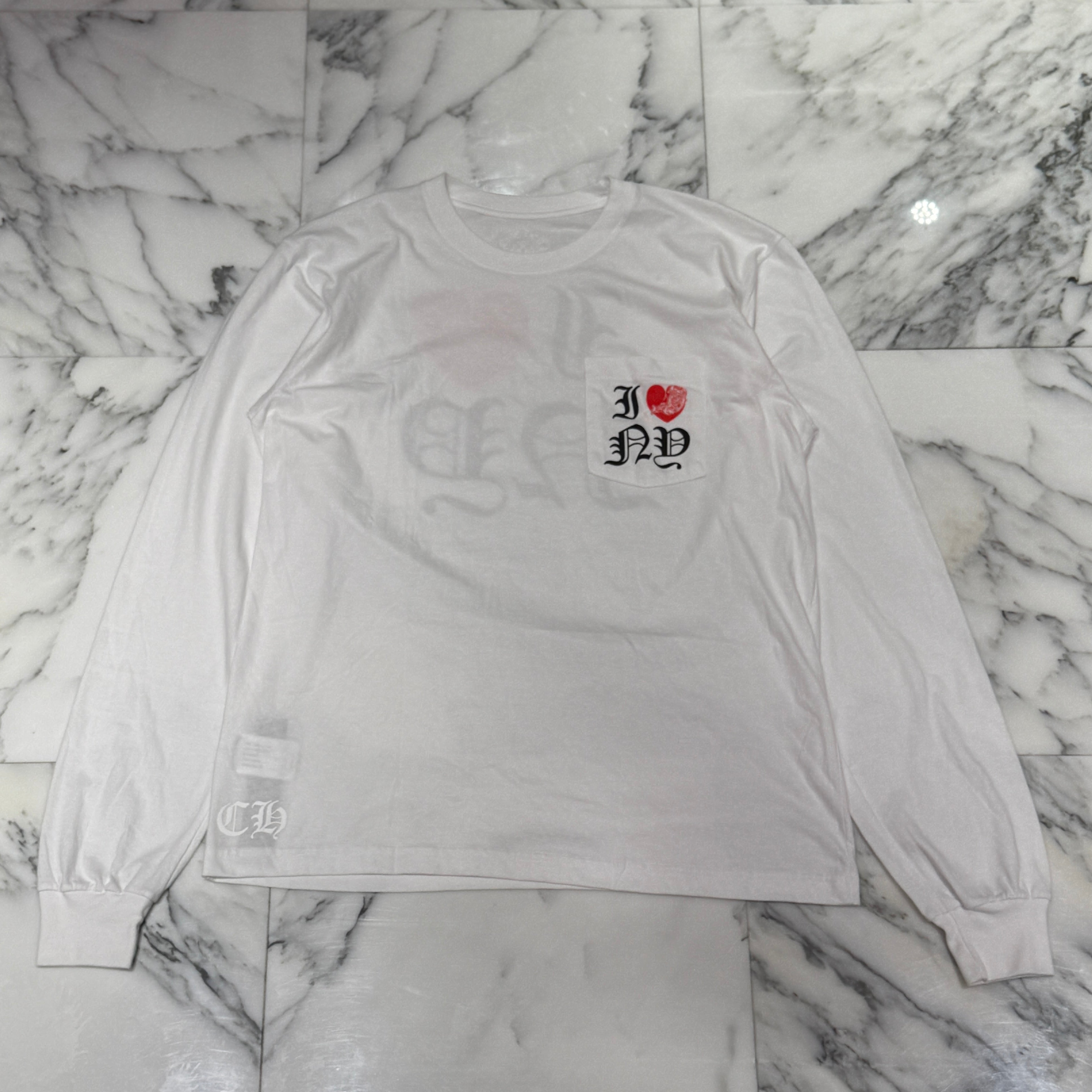 CHROME HEARTS ”I Love NY” Long Sleeve Tee Size L クロムハーツ "アイ・ラブ・ニューヨーク" ロングスリーブTシャツ サイズL