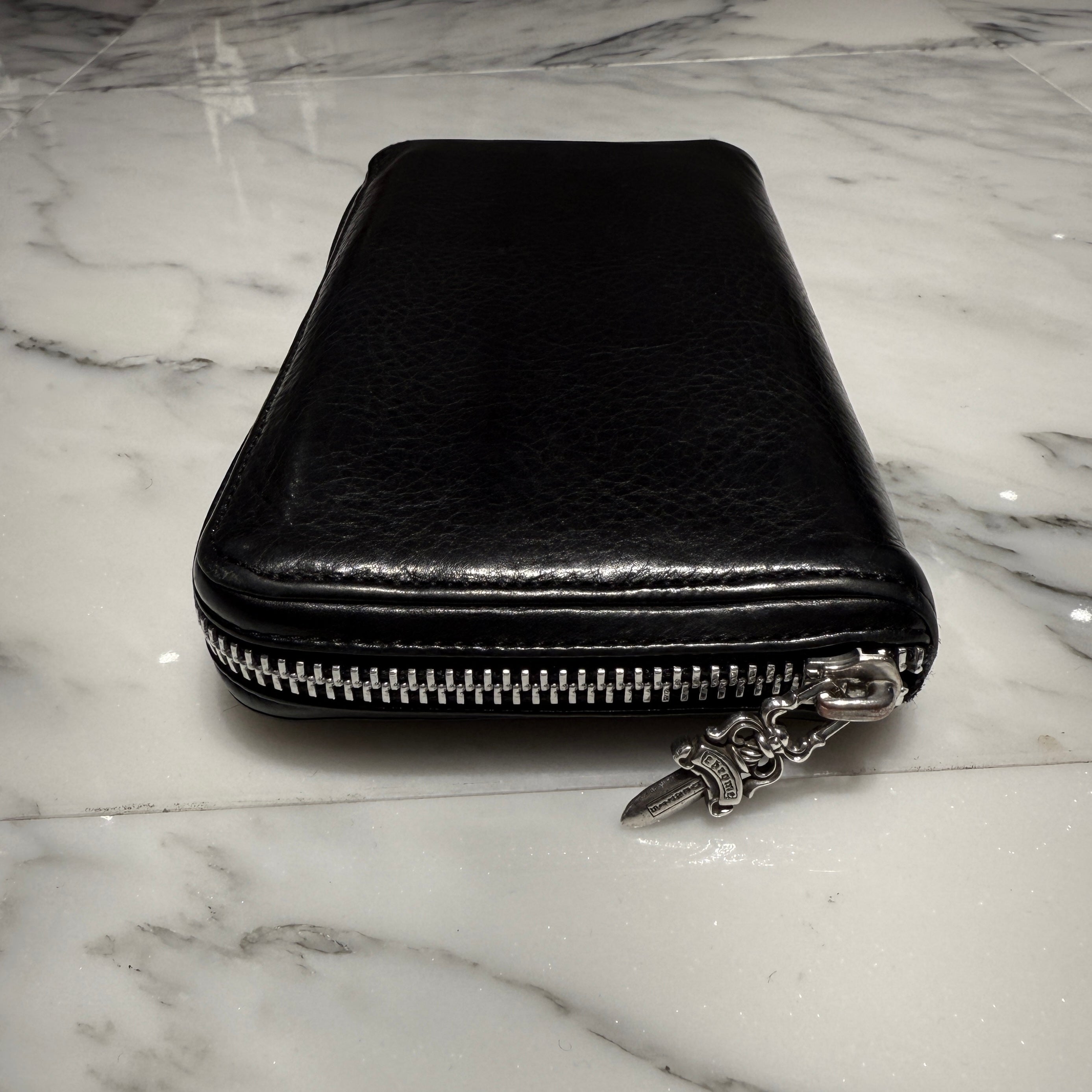 CHROME HEARTS REC F ZIP #2 Leather Wallet クロムハーツ レック F ジップ #2 レザー ウォレット