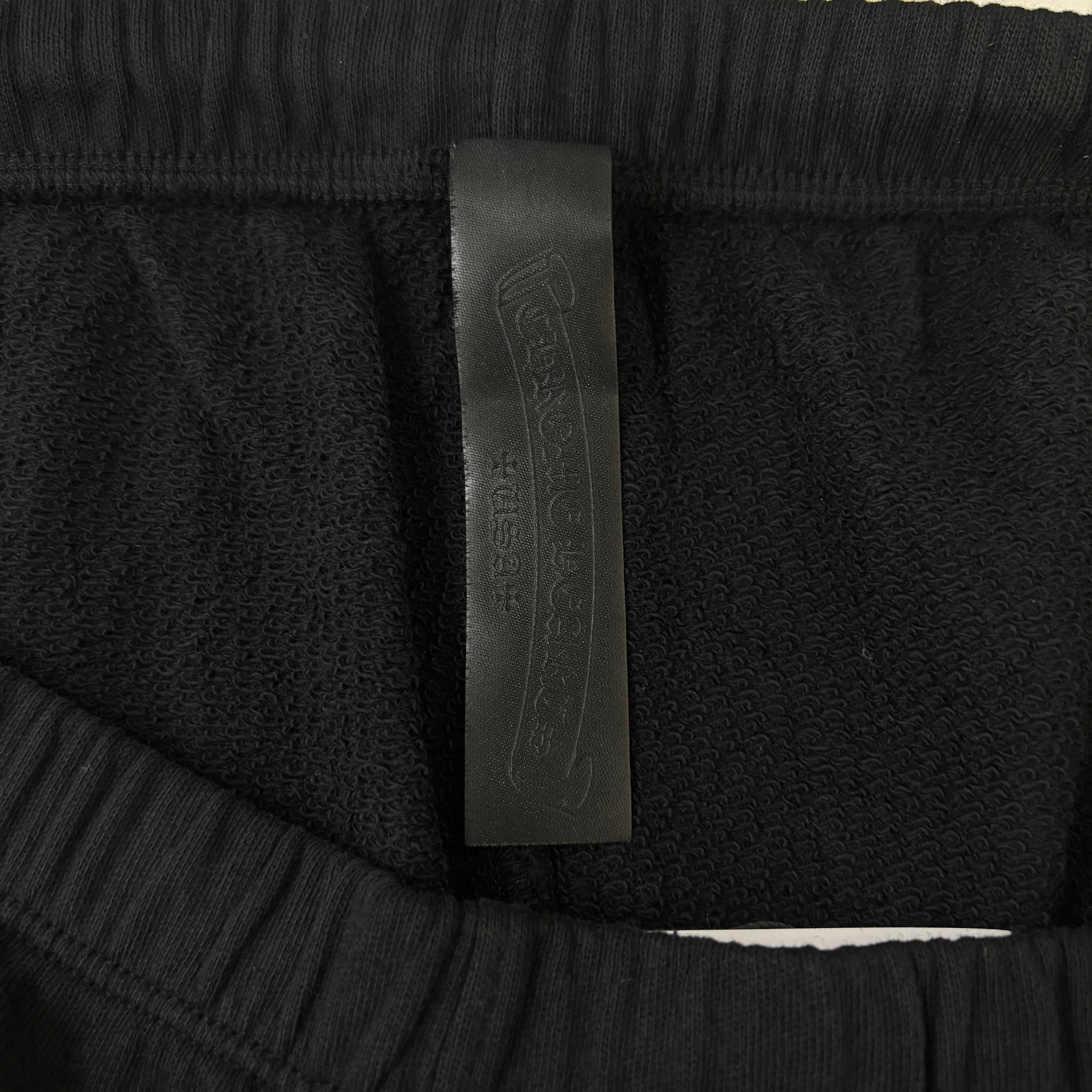 CHROME HEARTS Y NOT Cemetery Cross Flock Patch Sweat Pants Size M クロムハーツ ワイノット セメタリークロス フロッキーパッチ スウェットパンツ サイズM