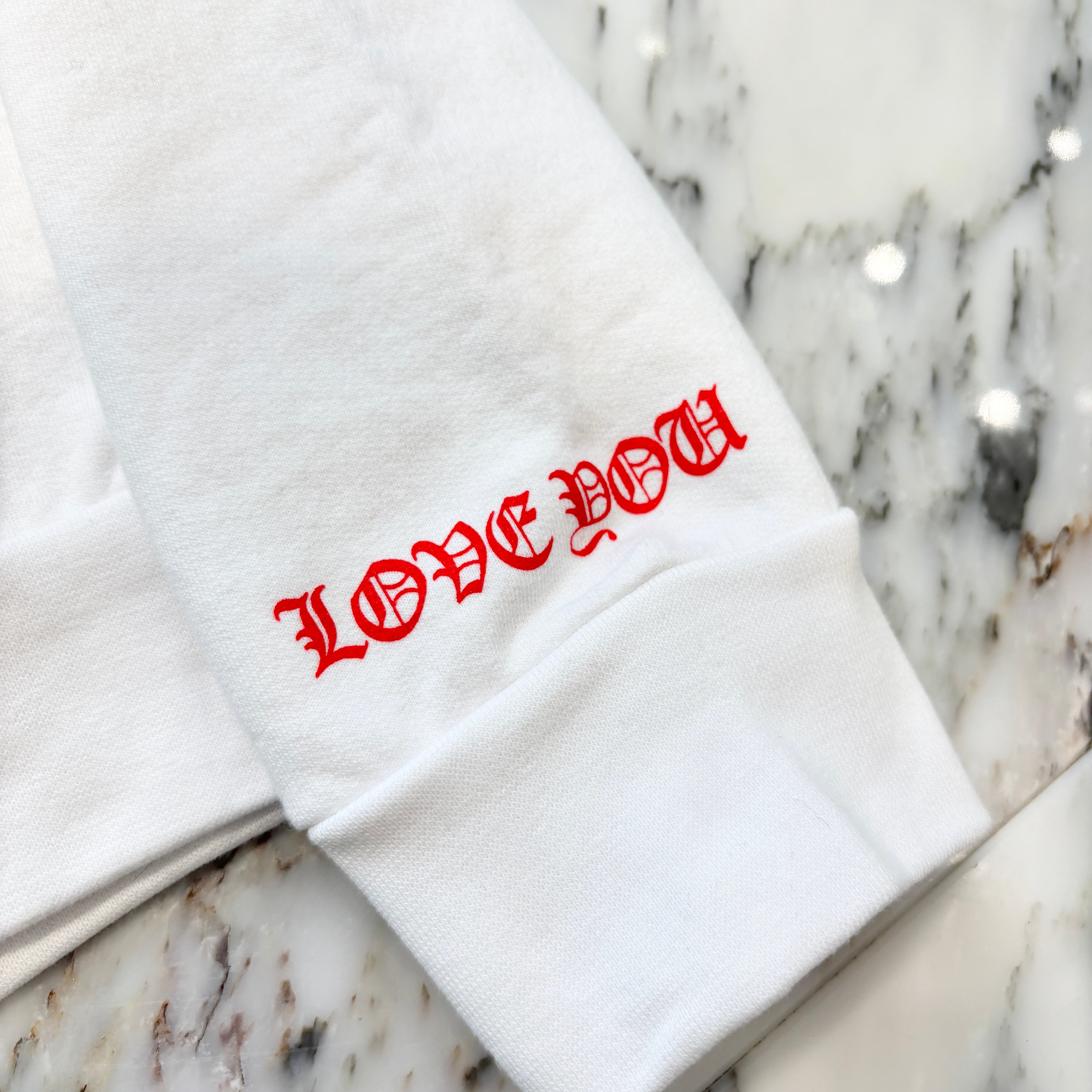 CHROME HEARTS Laurie Lynn Stark LLS Back Photo Print Pullover Hoodie Size M クロムハーツ ローリーリンスターク LLS バックフォトプリント プルオーバーフーディ サイズM