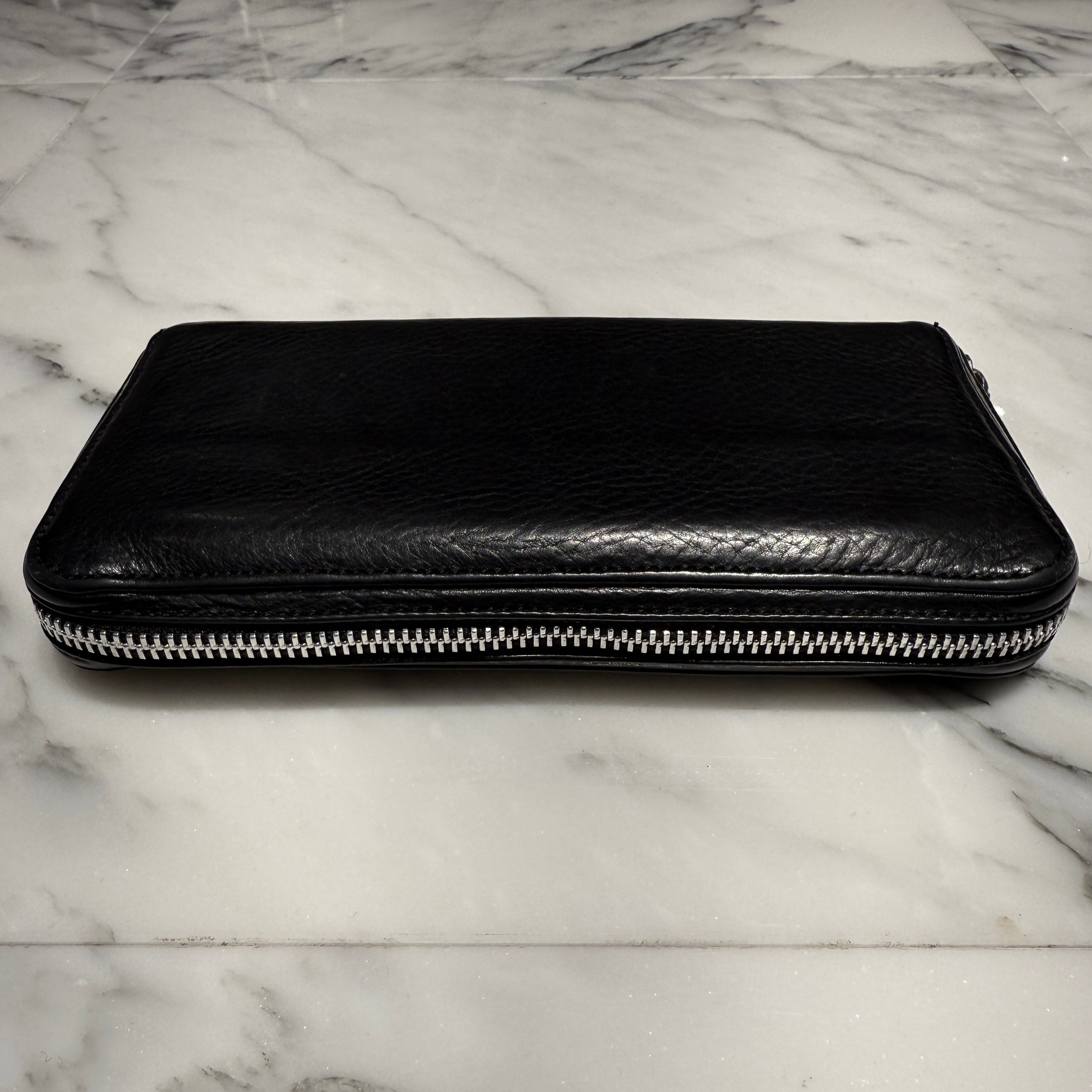 CHROME HEARTS REC F ZIP #2 Leather Wallet クロムハーツ レック F ジップ #2 レザー ウォレット