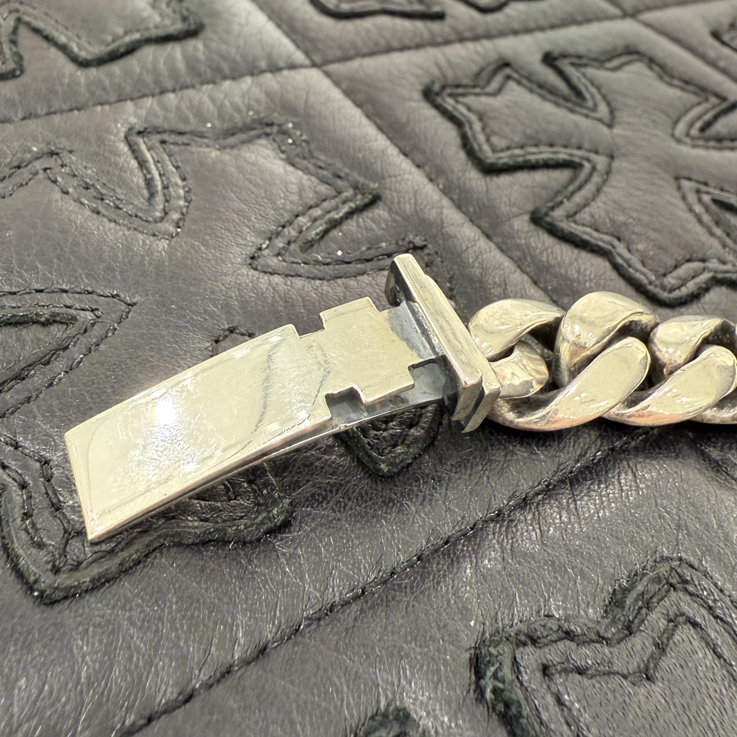 CHROME HEARTS "FUCK YOU" Classic ID Bracelet 10 LINK クロムハーツ "ファックユー" クラシック ID ブレスレット 10リンク