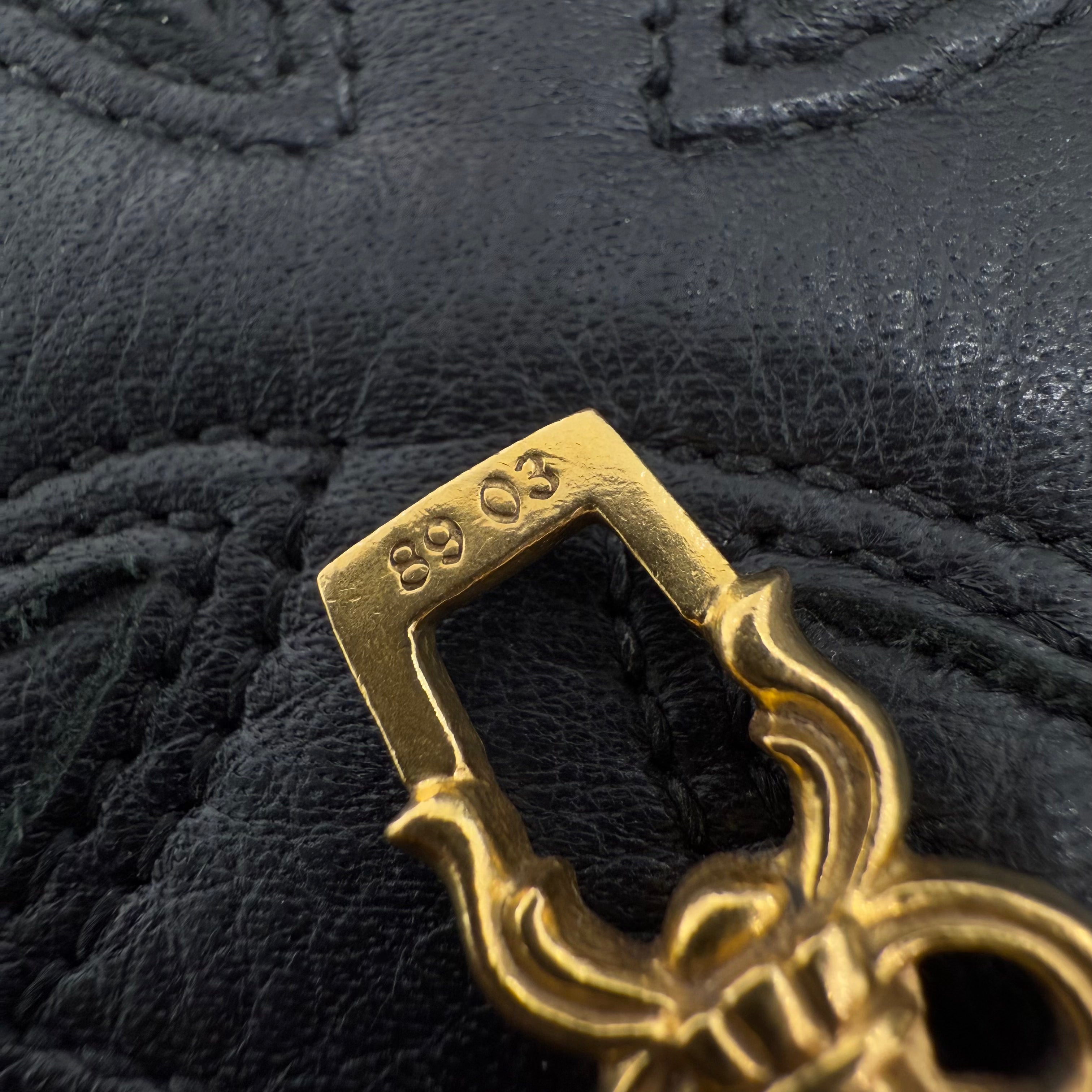 CHROME HEARTS 22K #10 DAGGER PAVE Diamond Pendant Top クロムハーツ 22K #10 ダガー パヴェダイヤモンド ペンダントトップ