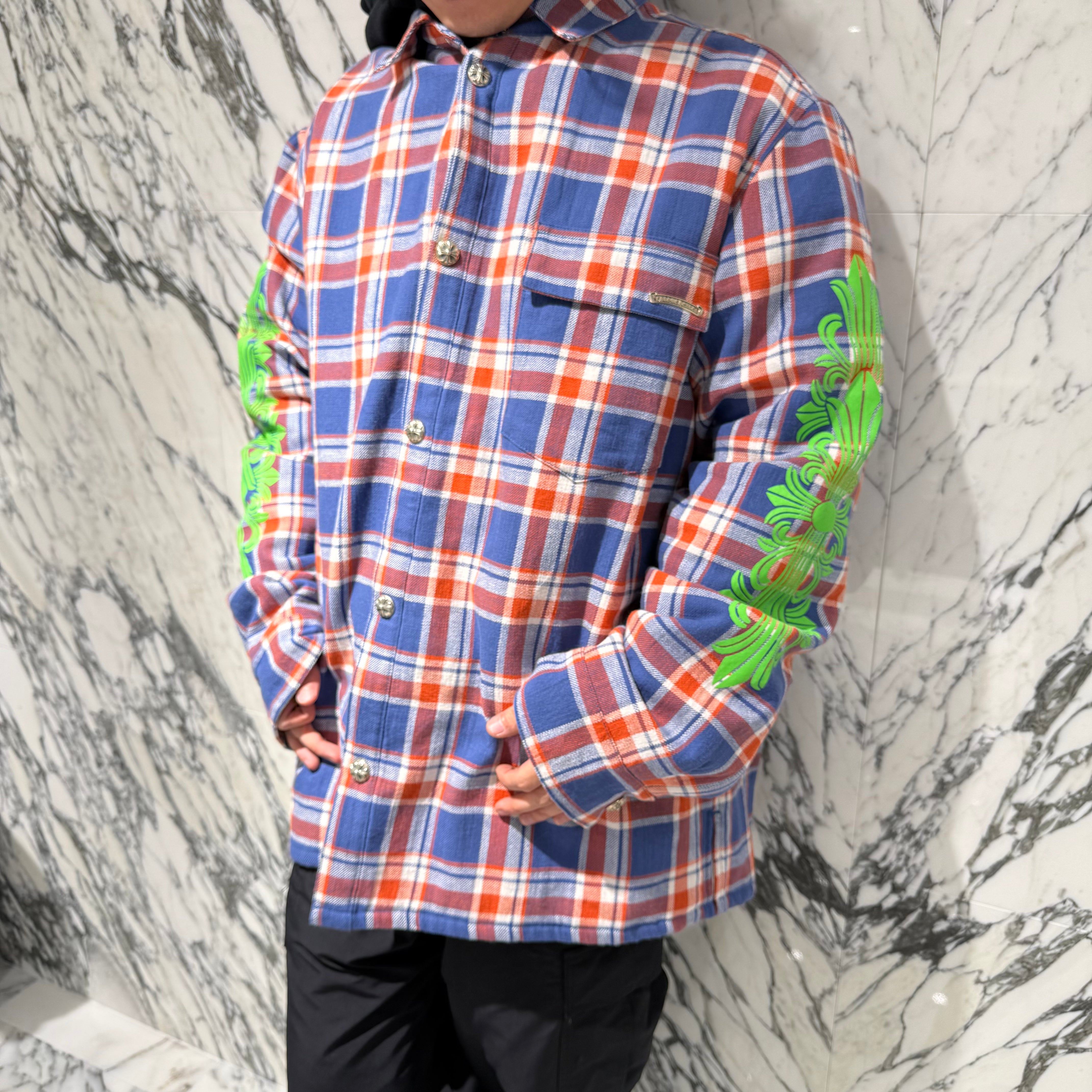 クロムハーツ　長袖シャツ CHROME HEARTS 長袖シャツ XL ホワイト CHROME HEARTS クロムハーツ