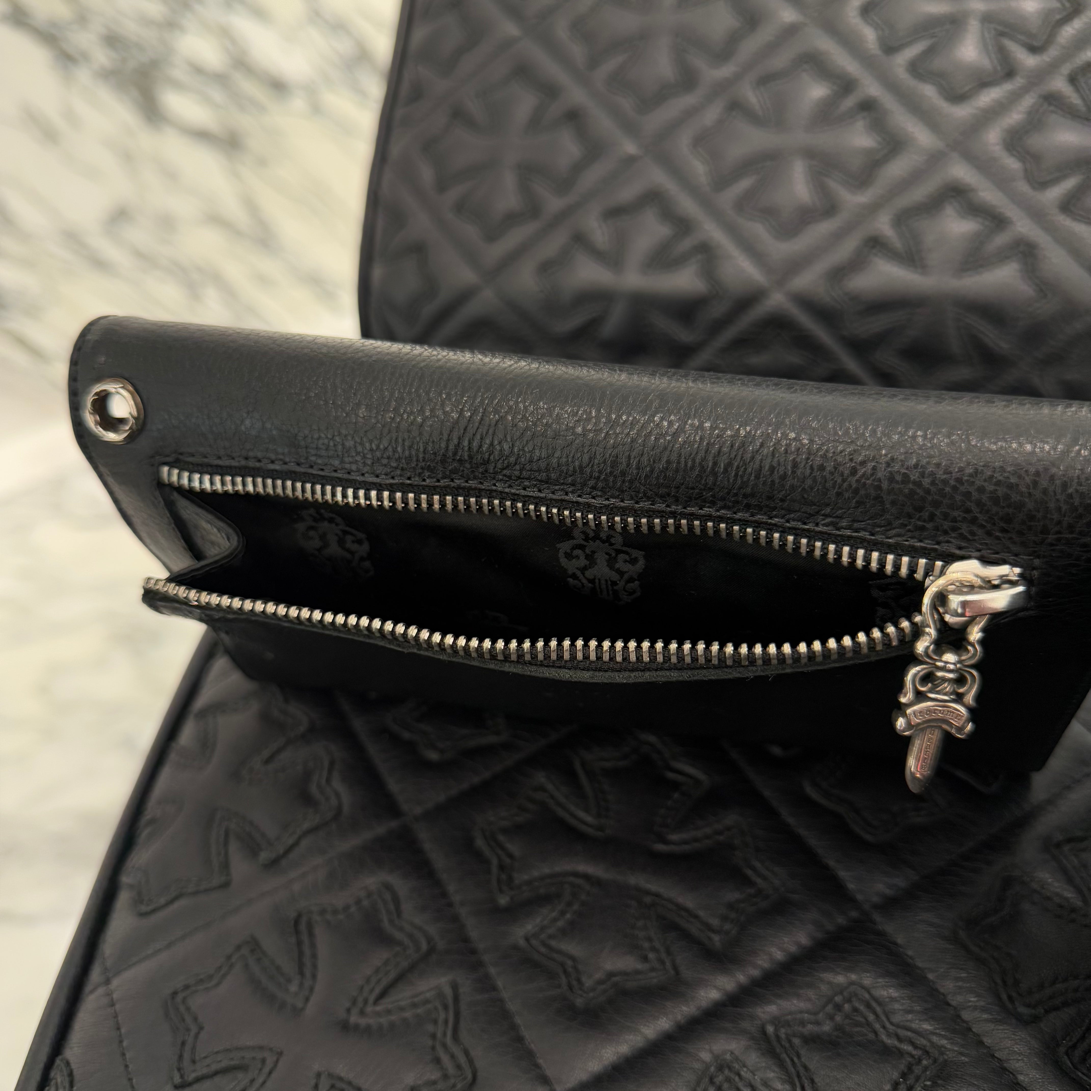 CHROME HEARTS Wave Cross Ball Wallet クロムハーツ ウェーブクロスボール ウォレット