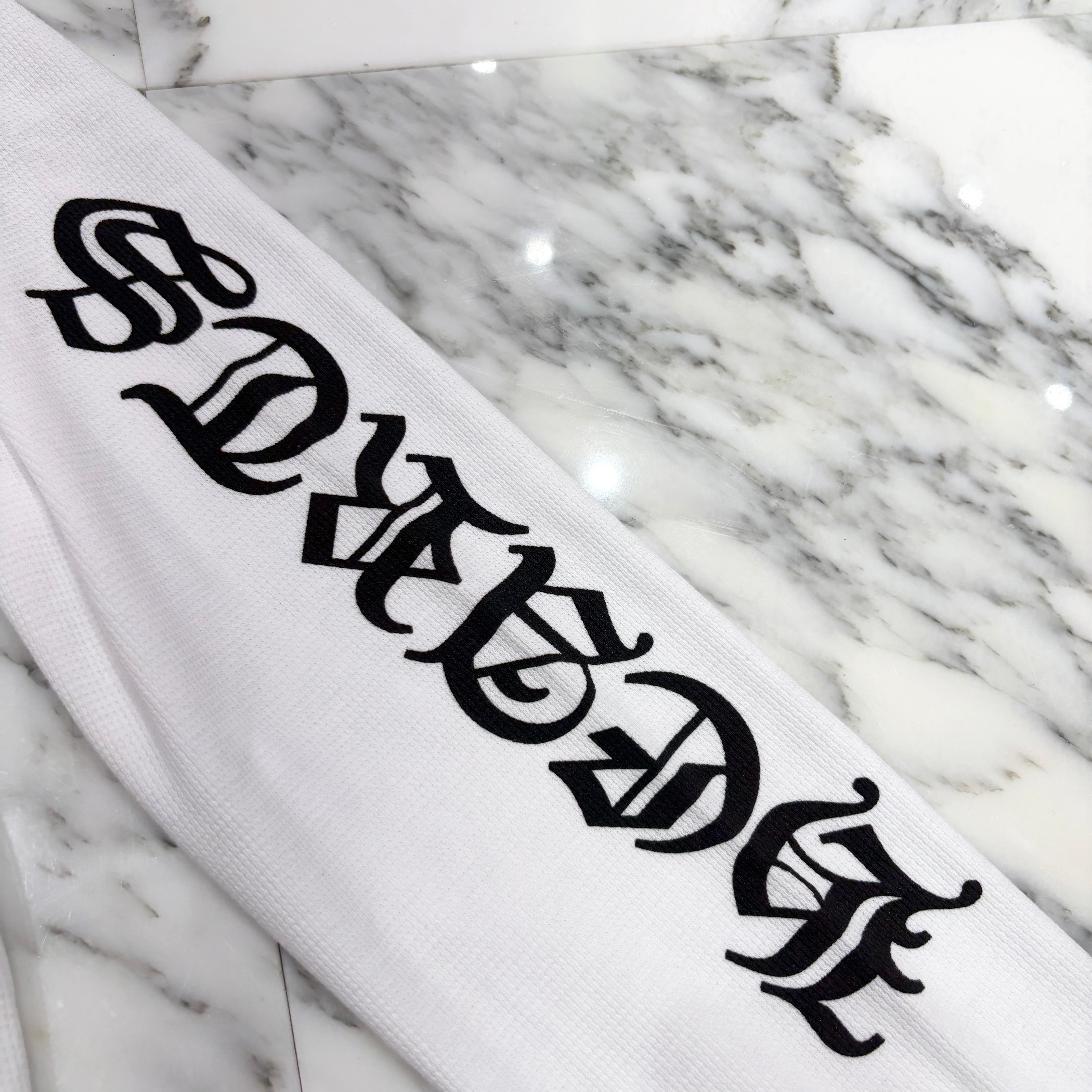 CHROME HEARTS 2025SS Scroll Label Arm Logo Print Thermal