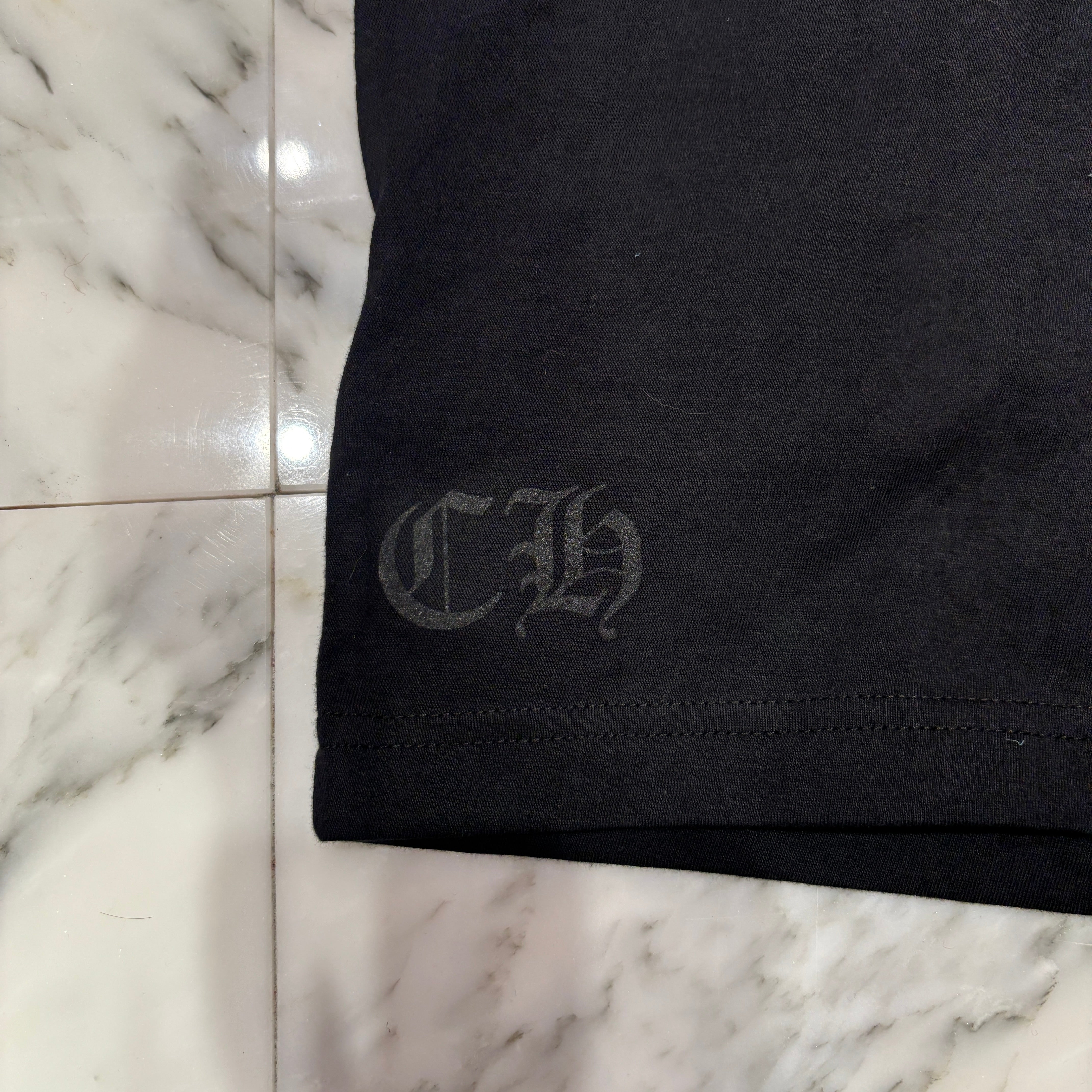 CHROME HEARTS Neck Logo Tee Size M クロムハーツ ネックロゴ Tシャツ サイズM