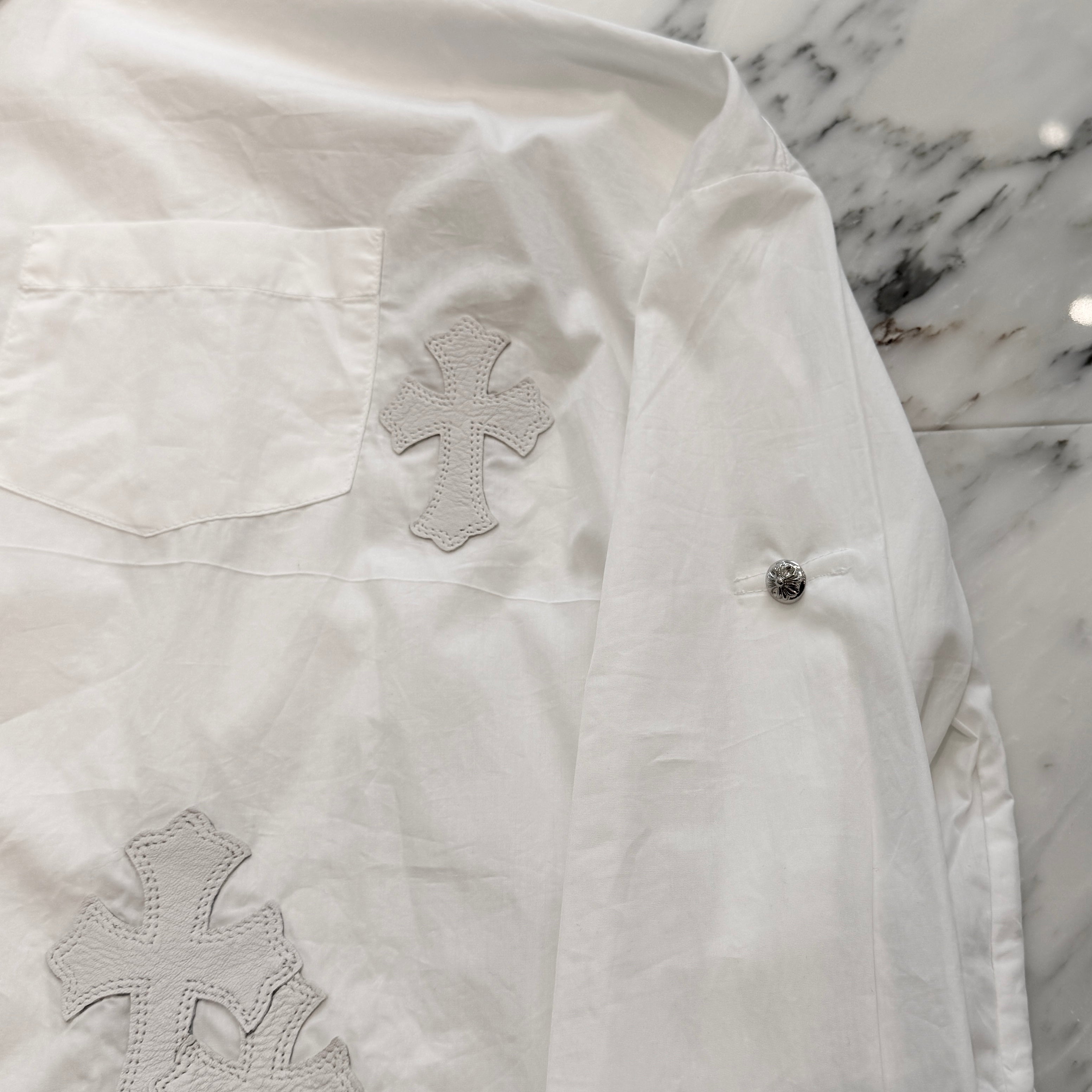 CHROME HEARTS Y NOT Mahal Kita Shirt Size S クロムハーツ ワイノット マハルキタシャツ サイズS