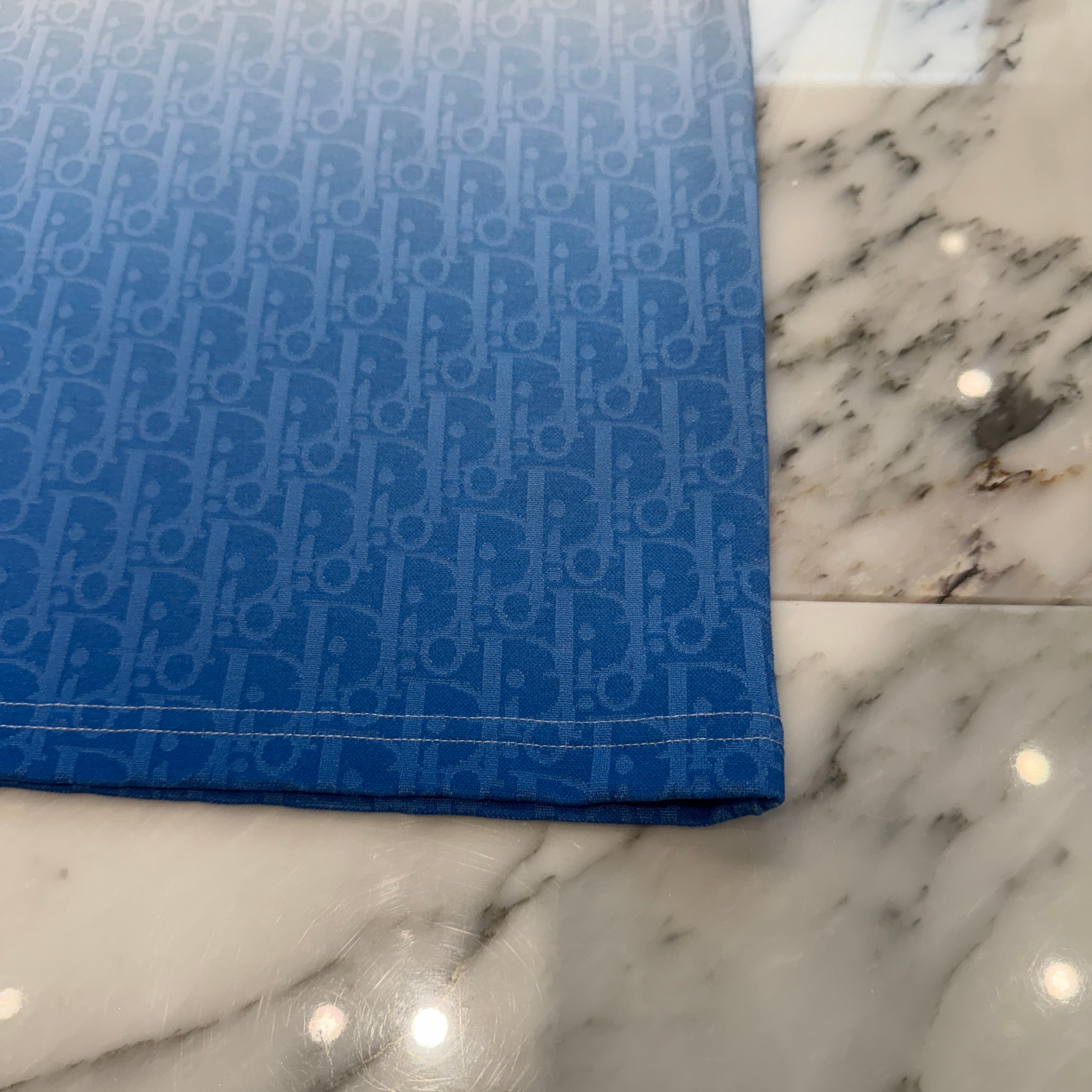 DIOR 2021SS Degrade Oblique Cotton Gradient Short Sleeve Tee 023J600B0624 Size XL ディオール デグレード オブリーク コットン グラディエント ショートスリーブ Tシャツ サイズXL