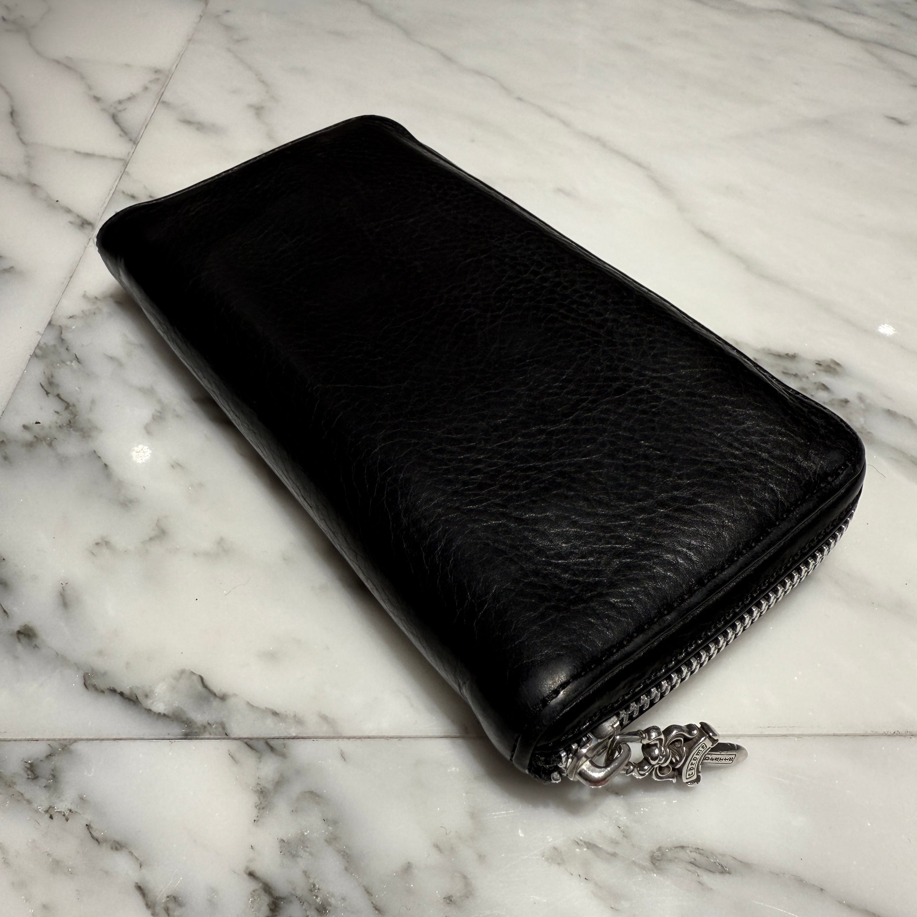 CHROME HEARTS REC F ZIP #2 Leather Wallet クロムハーツ レック F ジップ #2 レザー ウォレット