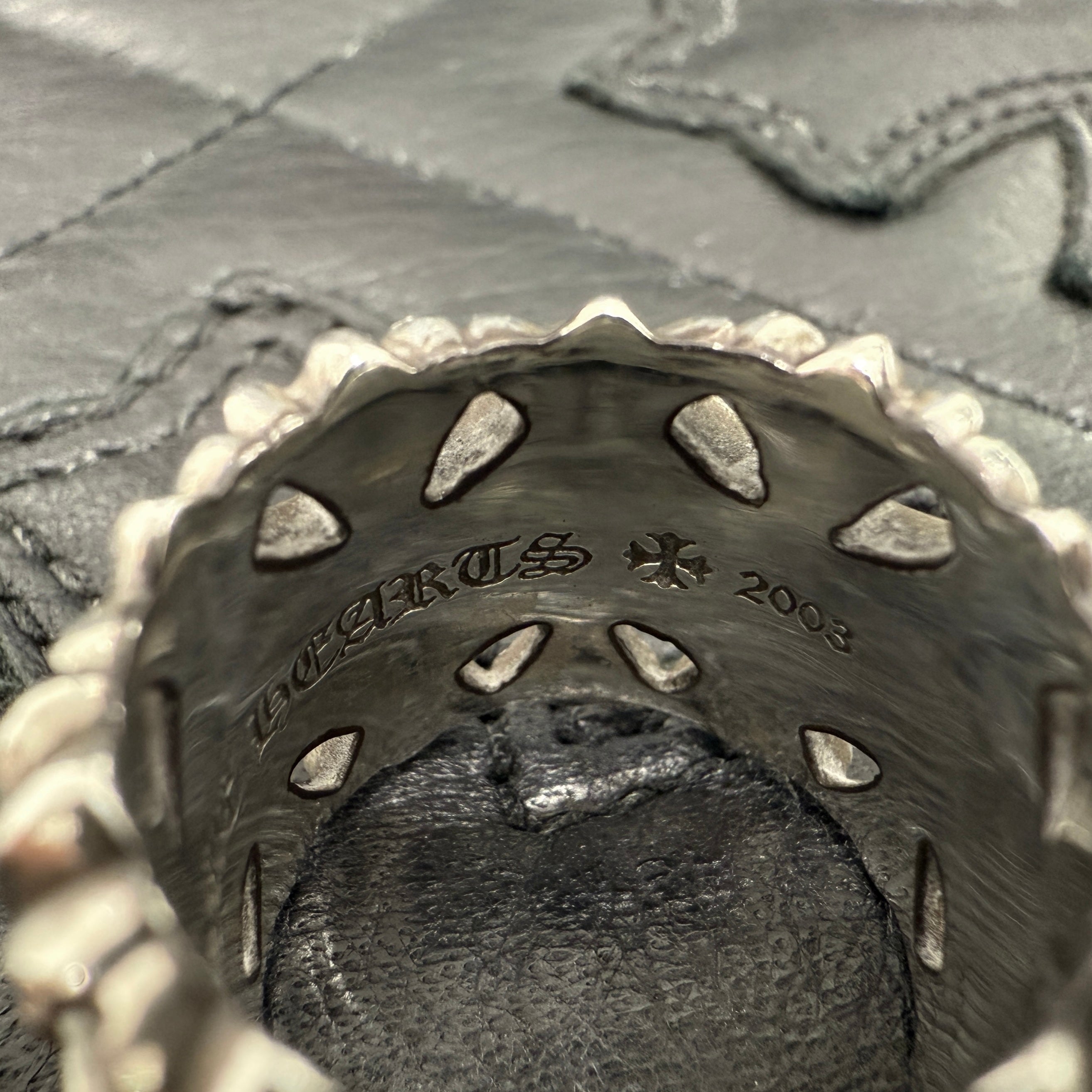 CHROME HEARTS Cemetery Cross Ring Size15号 クロムハーツ セメタリークロスリング サイズ15号