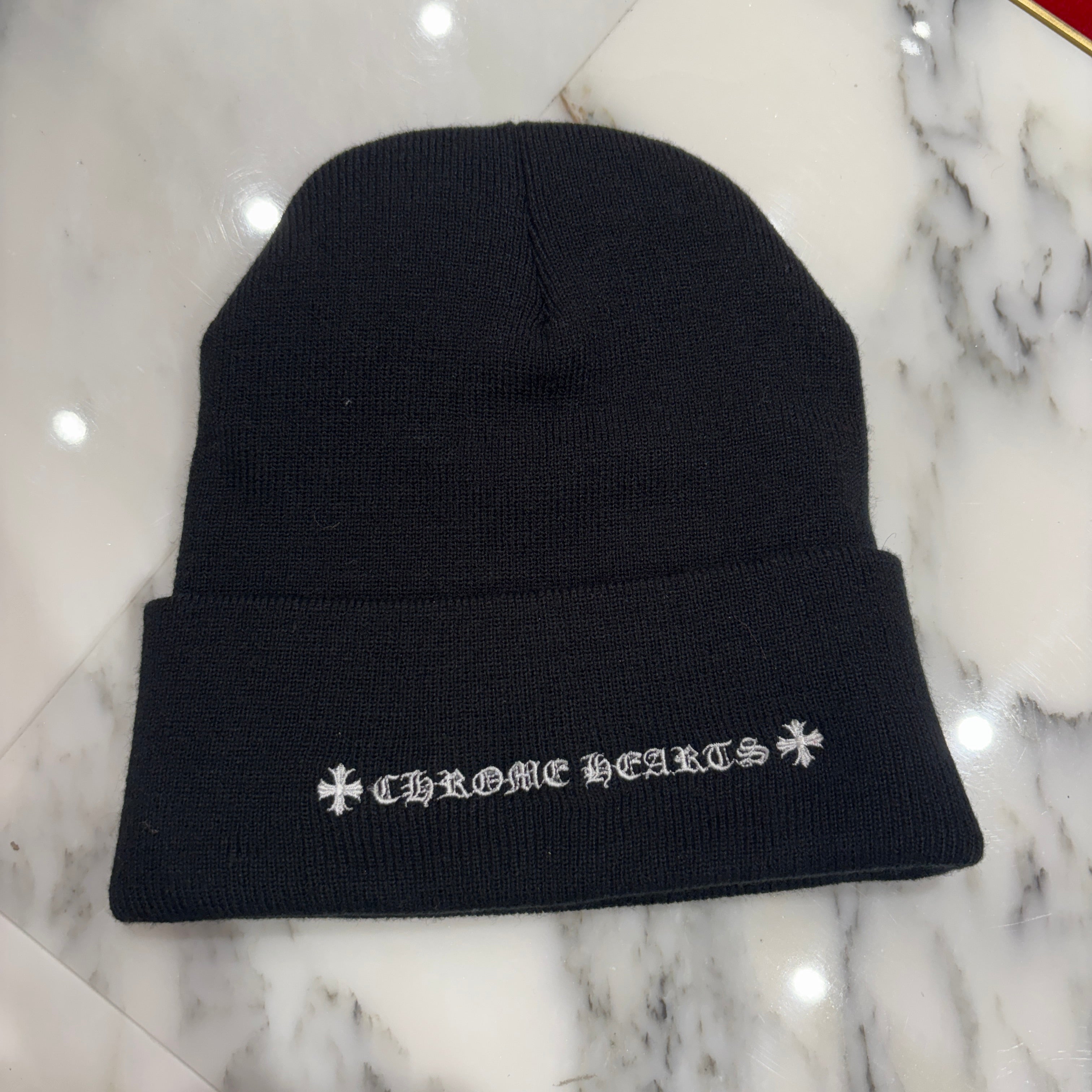 CHROME HEARTS CH Logo Embroidery Beanie Size ONE SIZE（23cm）クロムハーツ CHロゴ刺繍ビーニーサイズONE SIZE（23cm）
