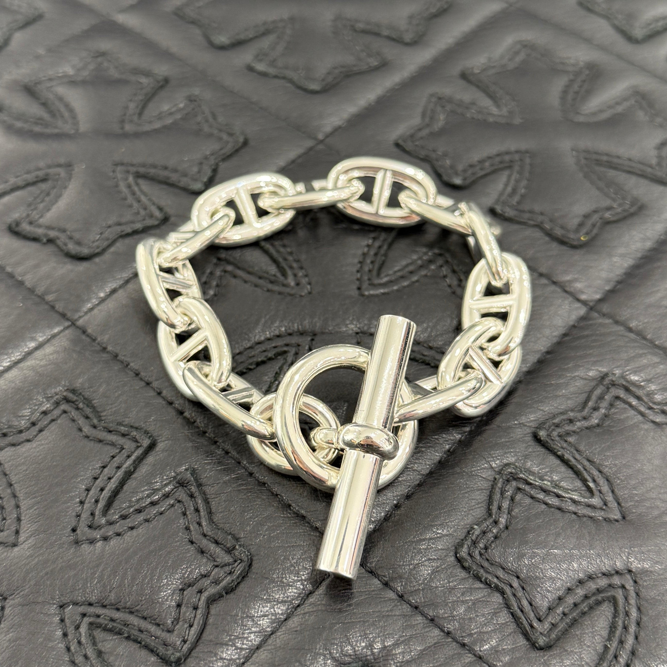 HERMES Chaine d’ancre シェーヌダンクル　TGM 12 Hermes Bracelet Chaine d'Ancre TGM 12 links | 東京銀座の
