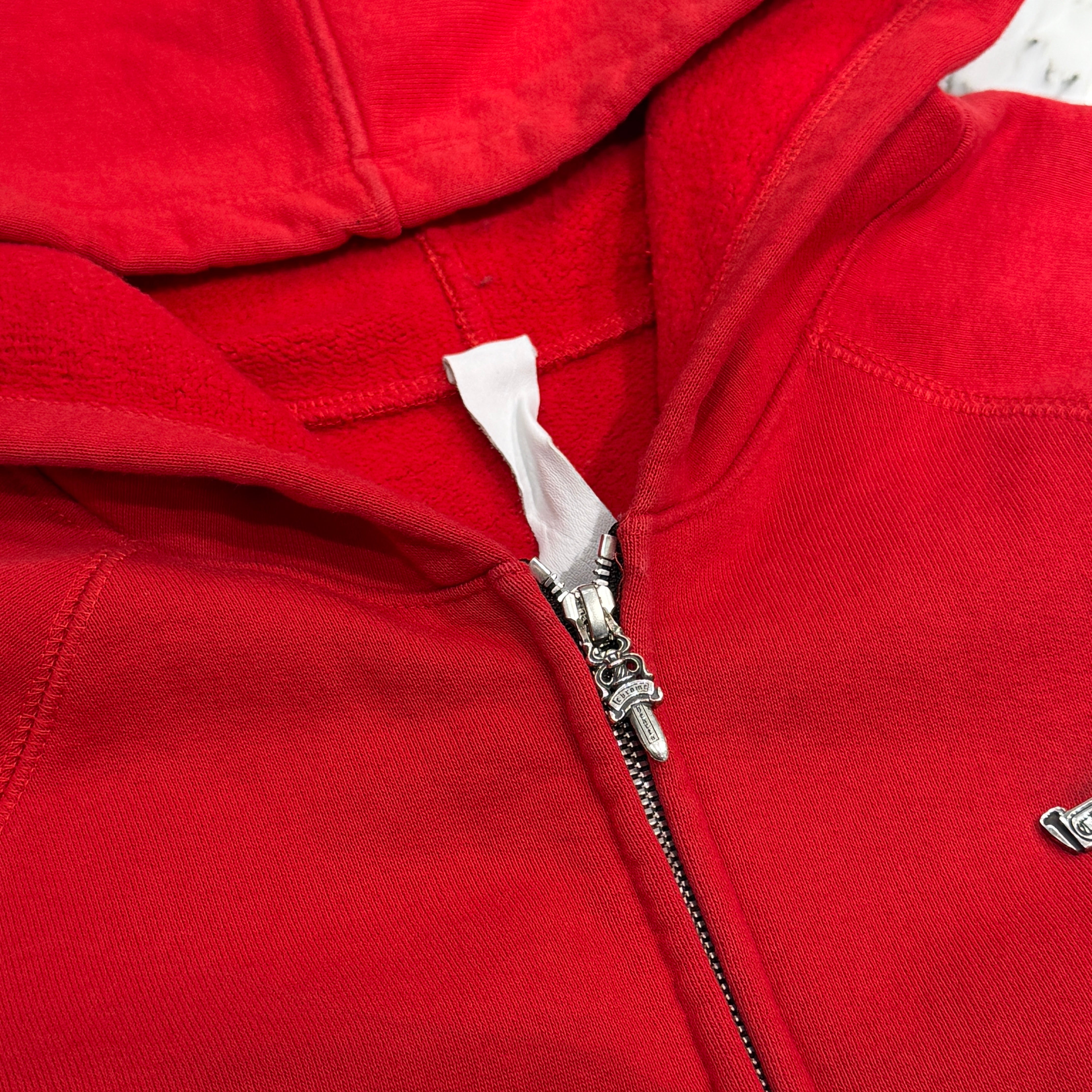 CHROME HEARTS King Taco 3 Cemetery Cross Embroidery Zip Up Hoodie Size L クロムハーツ キングタコ 3セメタリークロス刺繍 ジップアップフーディー サイズL