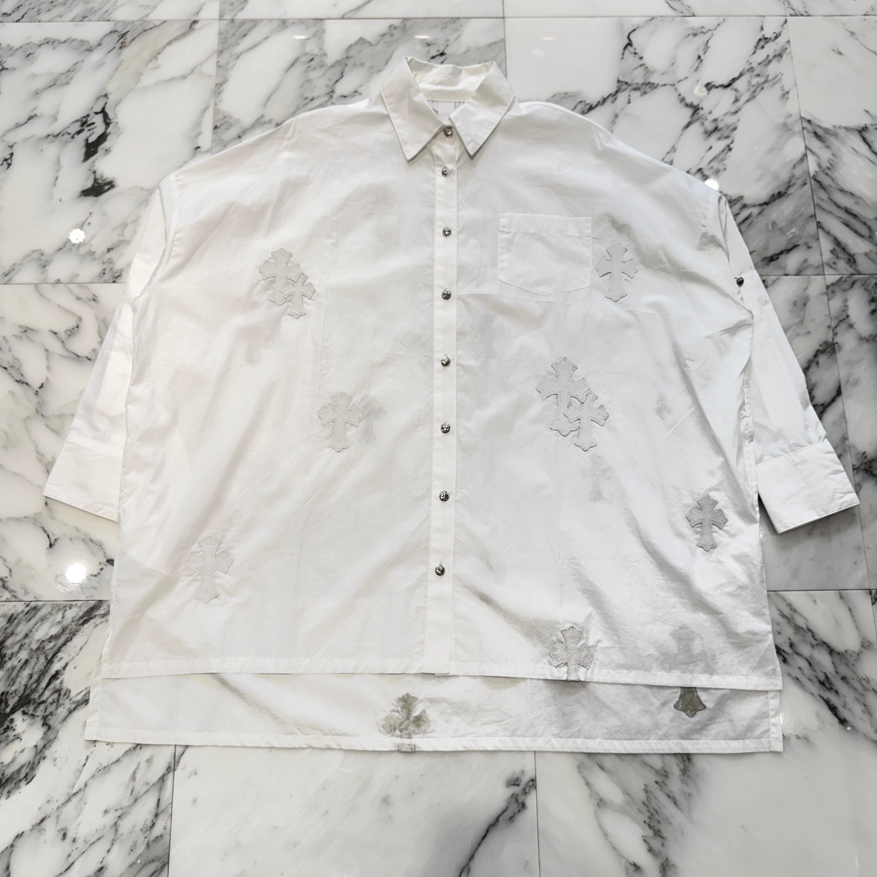 CHROME HEARTS Y NOT Mahal Kita Shirt Size S クロムハーツ ワイノット マハルキタシャツ サイズS