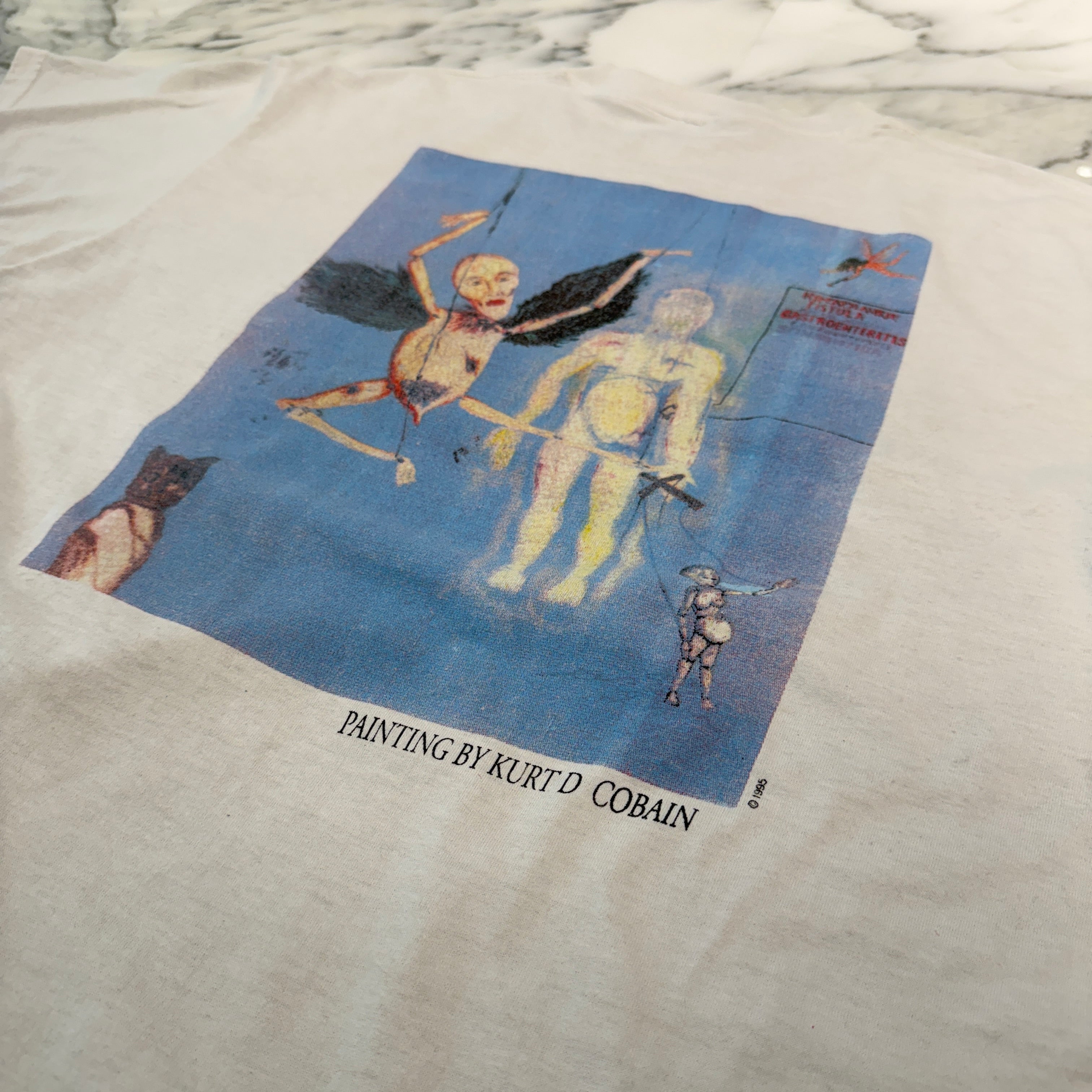 Vintage 90's Nirvana "Kurt Cobain" Memorial 1967-1994 S/S Tee ヴィンテージ 90's ニルヴァーナ カートコバーン 追悼 メモリアル Tシャツ