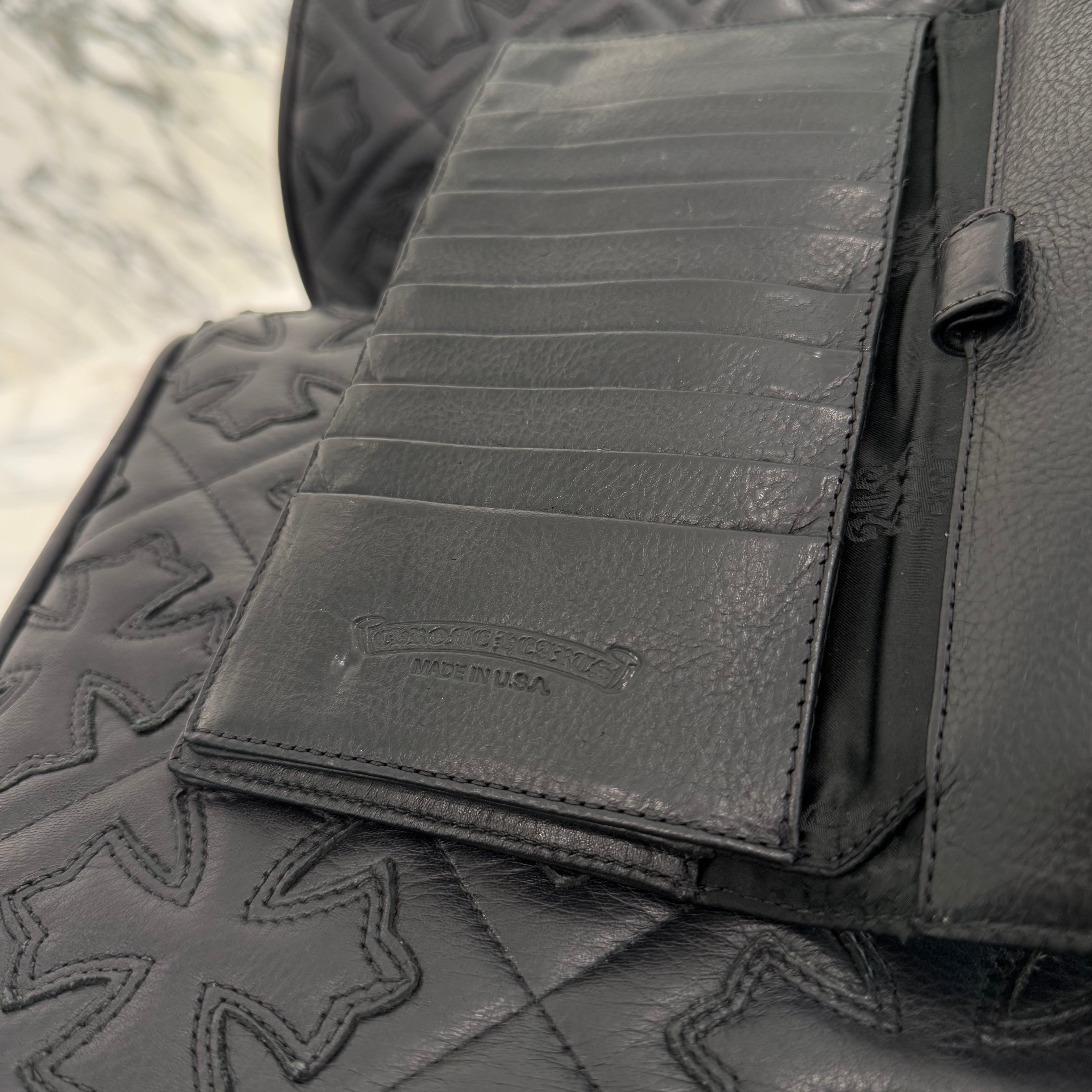 CHROME HEARTS Wave Cross Ball Wallet クロムハーツ ウェーブクロスボール ウォレット