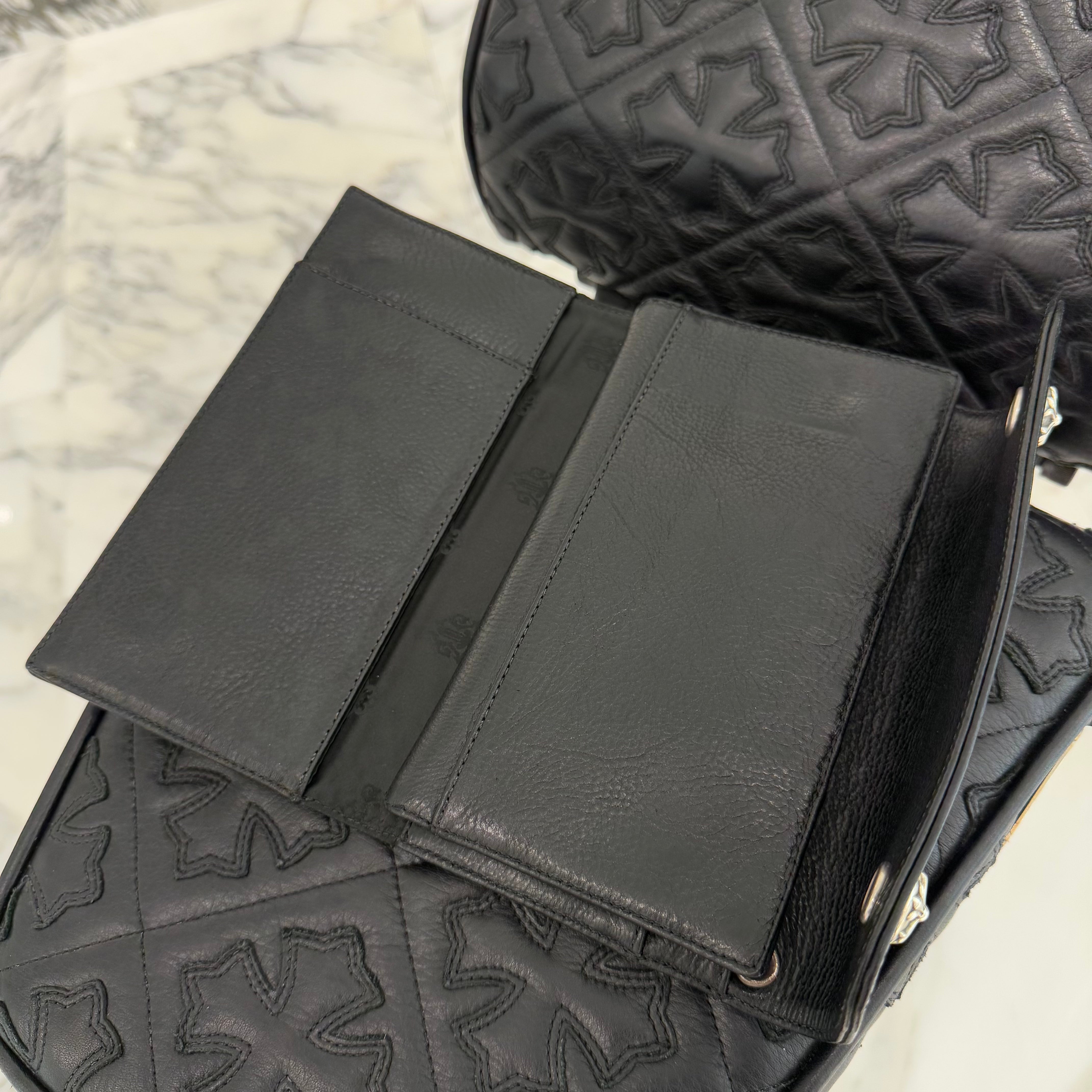 CHROME HEARTS Wave Cross Ball Wallet クロムハーツ ウェーブクロスボール ウォレット