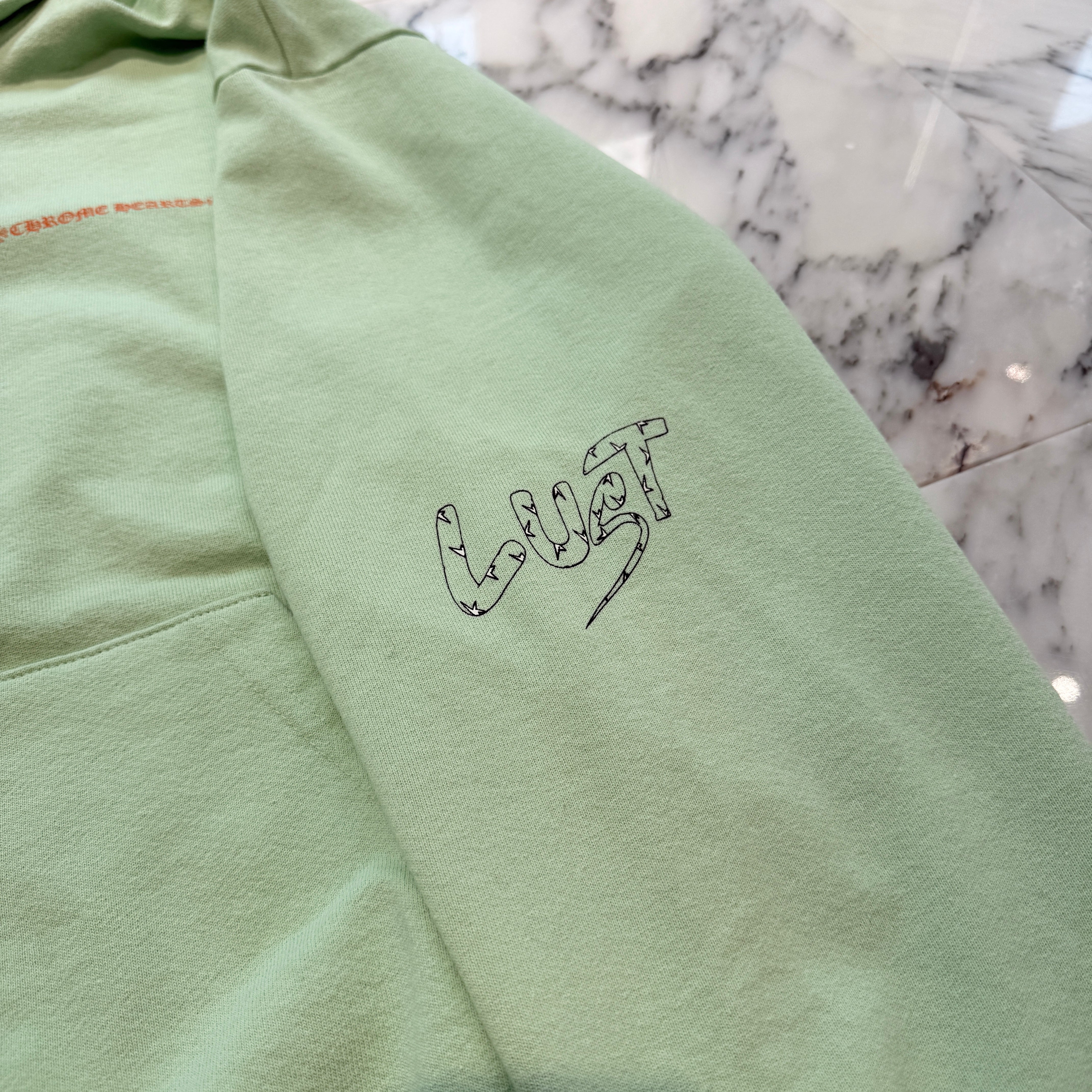 CHROME HEARTS × MATTY BOY PPO SEAFORM GRN Pullover Hoodie Size XL クロムハーツ × マッティボーイ PPO シーフォーム プルオーバーフーディ サイズXL