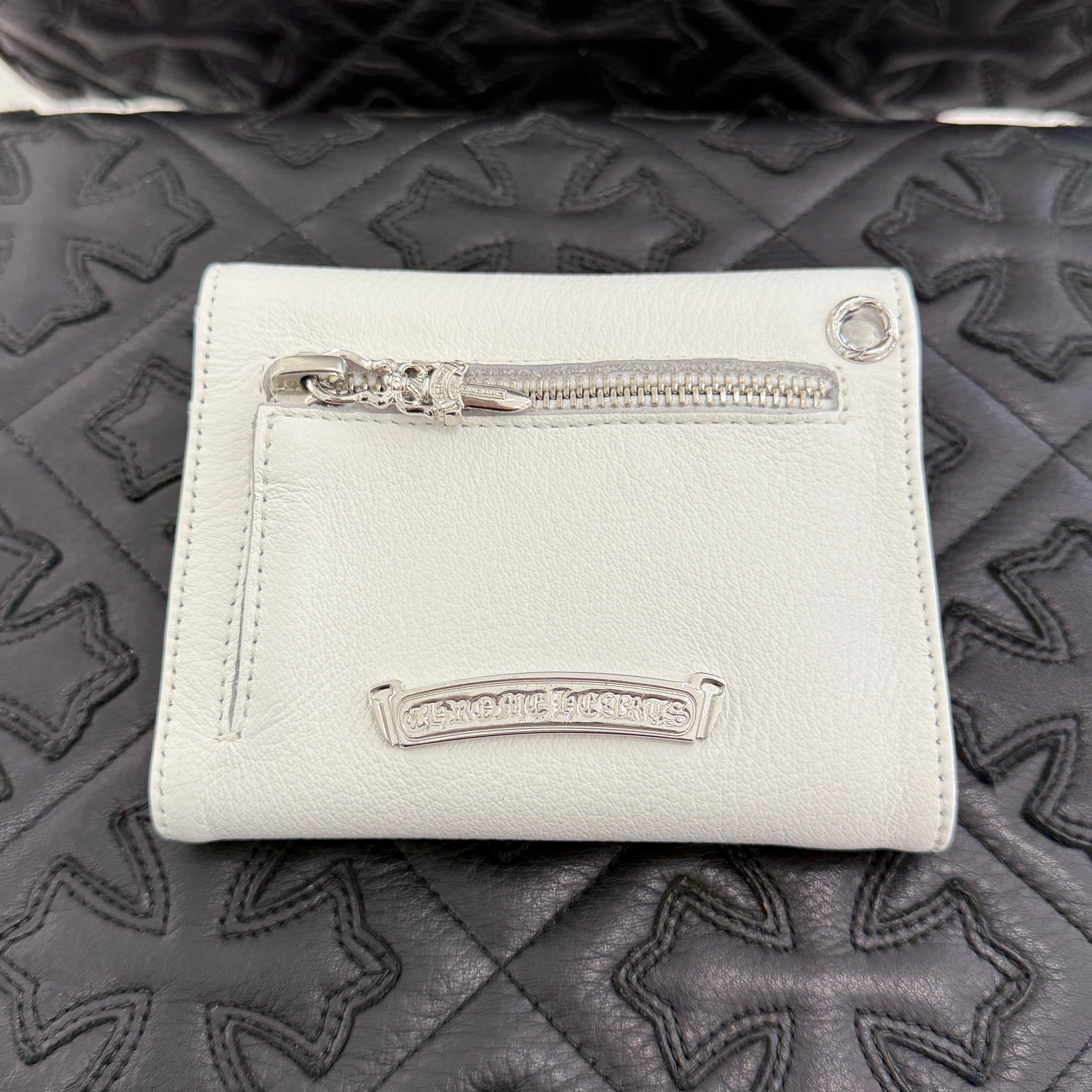 CHROME HEARTS Wave Mini Cross Ball Wallet クロムハーツ ウェイブミニ クロスボール ウォレット