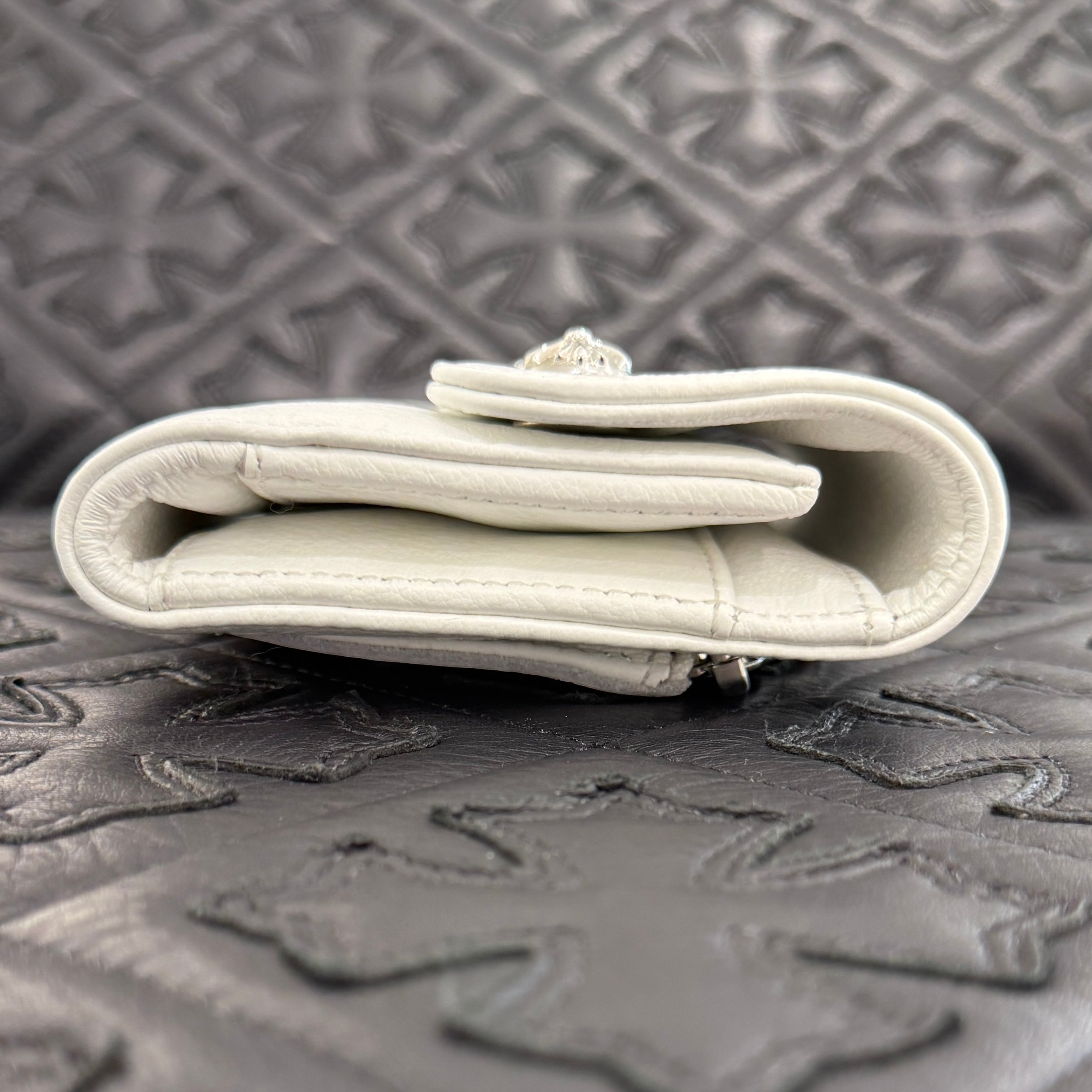 CHROME HEARTS Wave Mini Cross Ball Wallet クロムハーツ ウェイブミニ クロスボール ウォレット