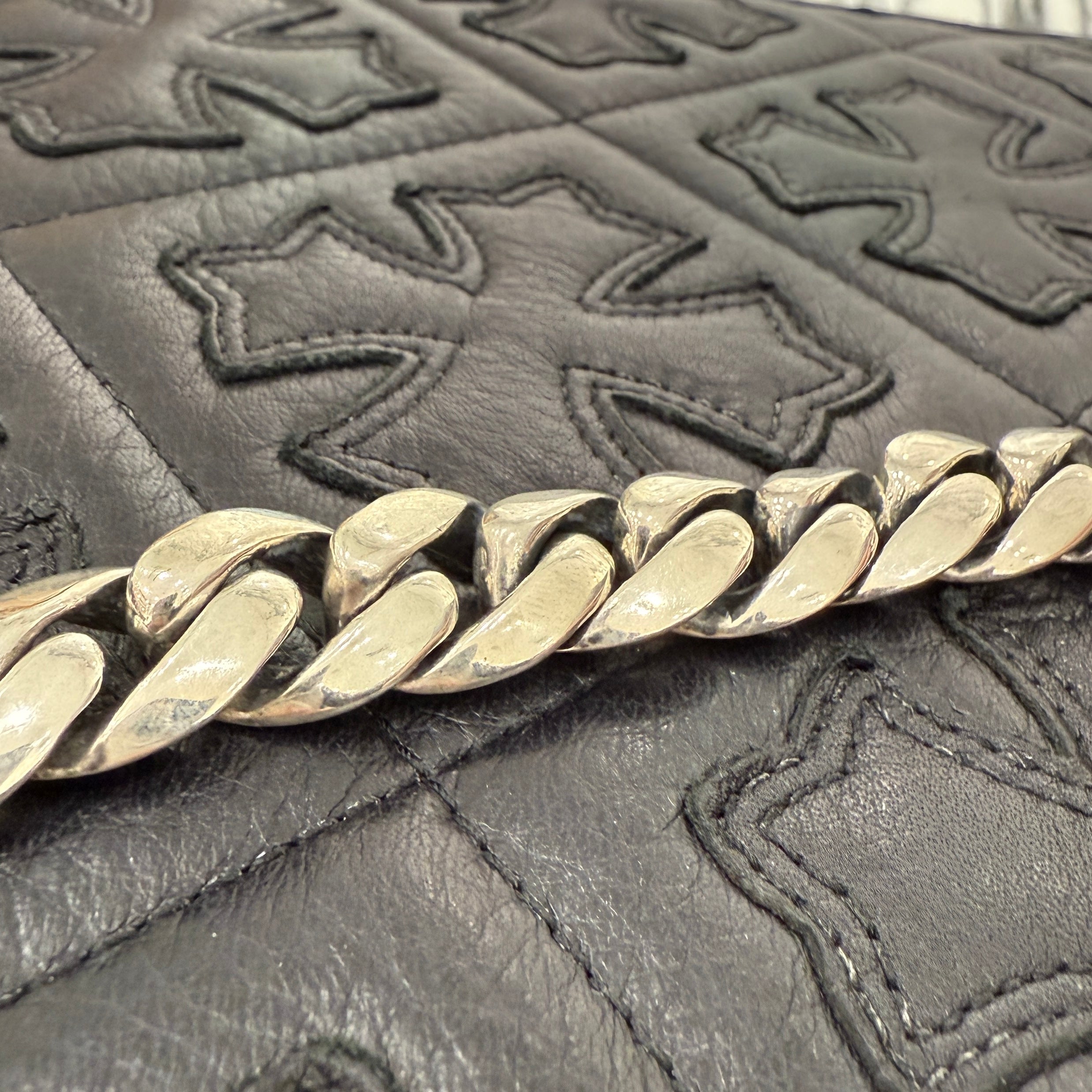 CHROME HEARTS "FUCK YOU" Classic ID Bracelet 10 LINK クロムハーツ "ファックユー" クラシック ID ブレスレット 10リンク