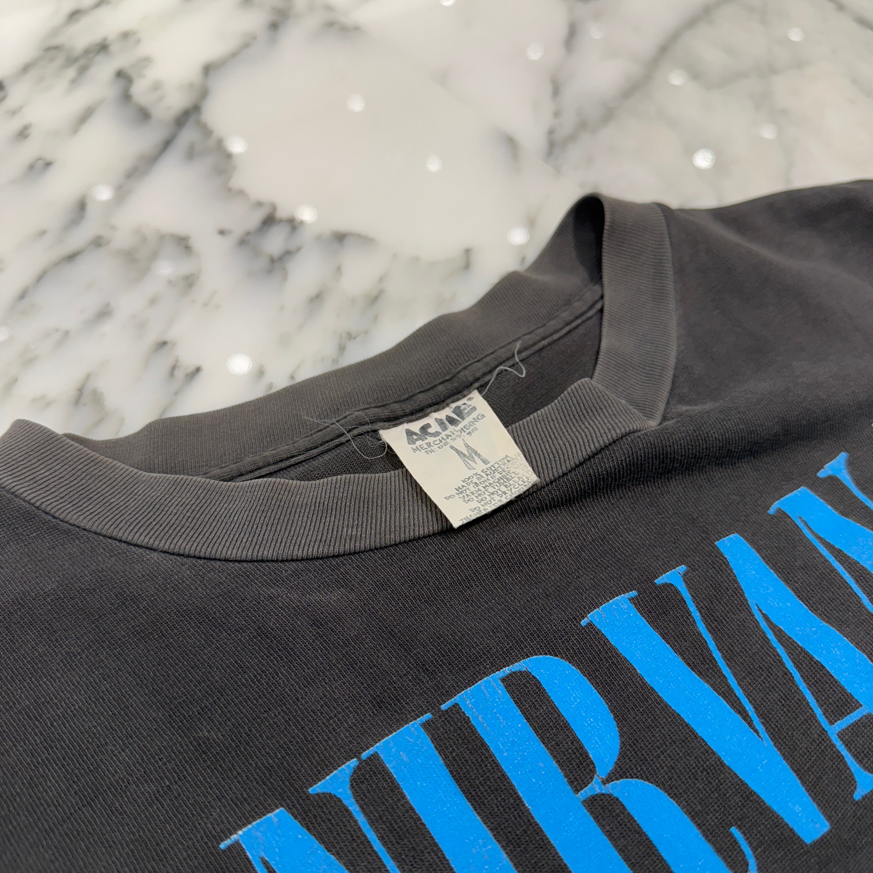 年末値下げ中90年代 NIRVANA SLIVER M&O sizeL