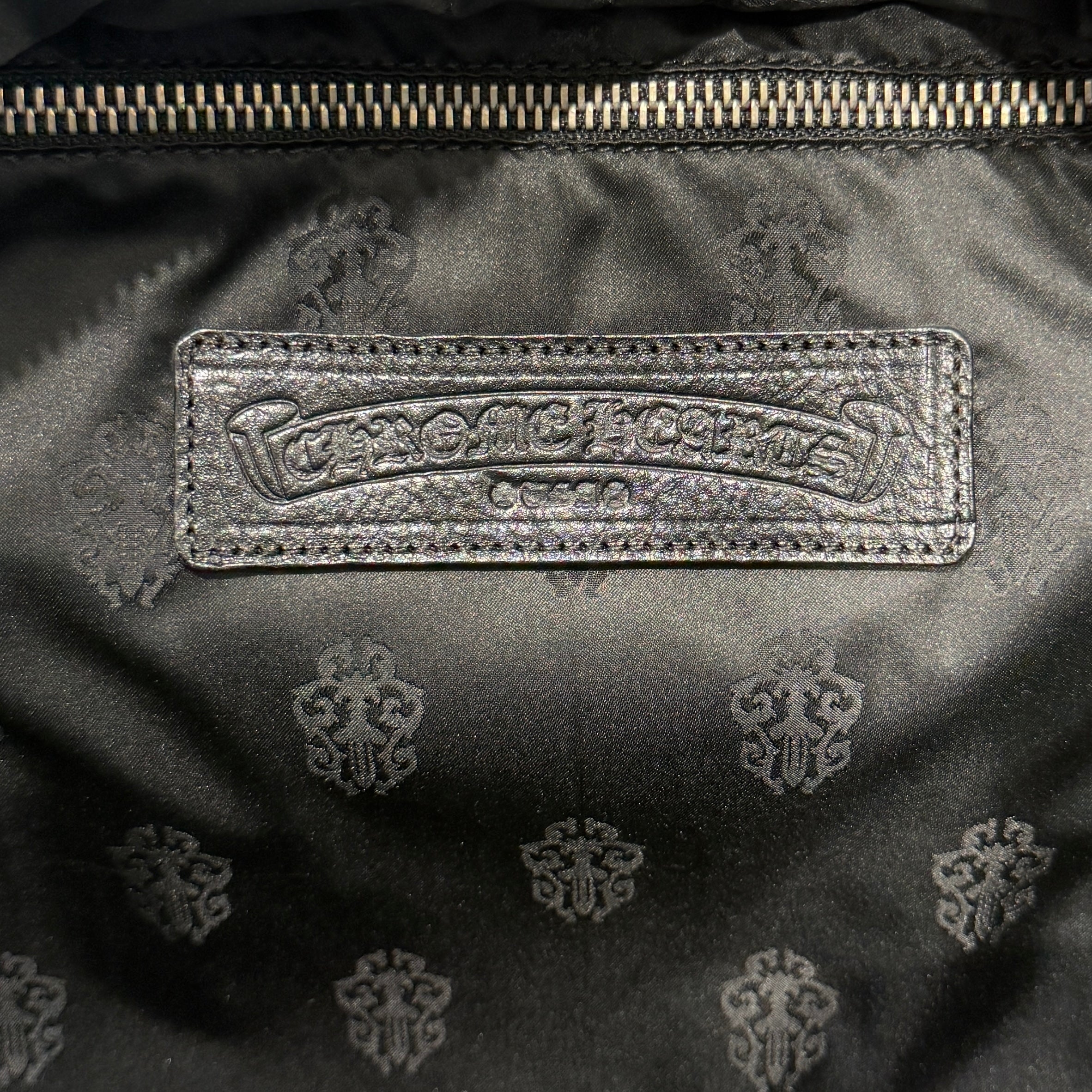 CHROME HEARTS Cemetery Cross Patch GYM Bag Medium クロムハーツ セメタリークロスパッチ ジムバッグ ミディアム