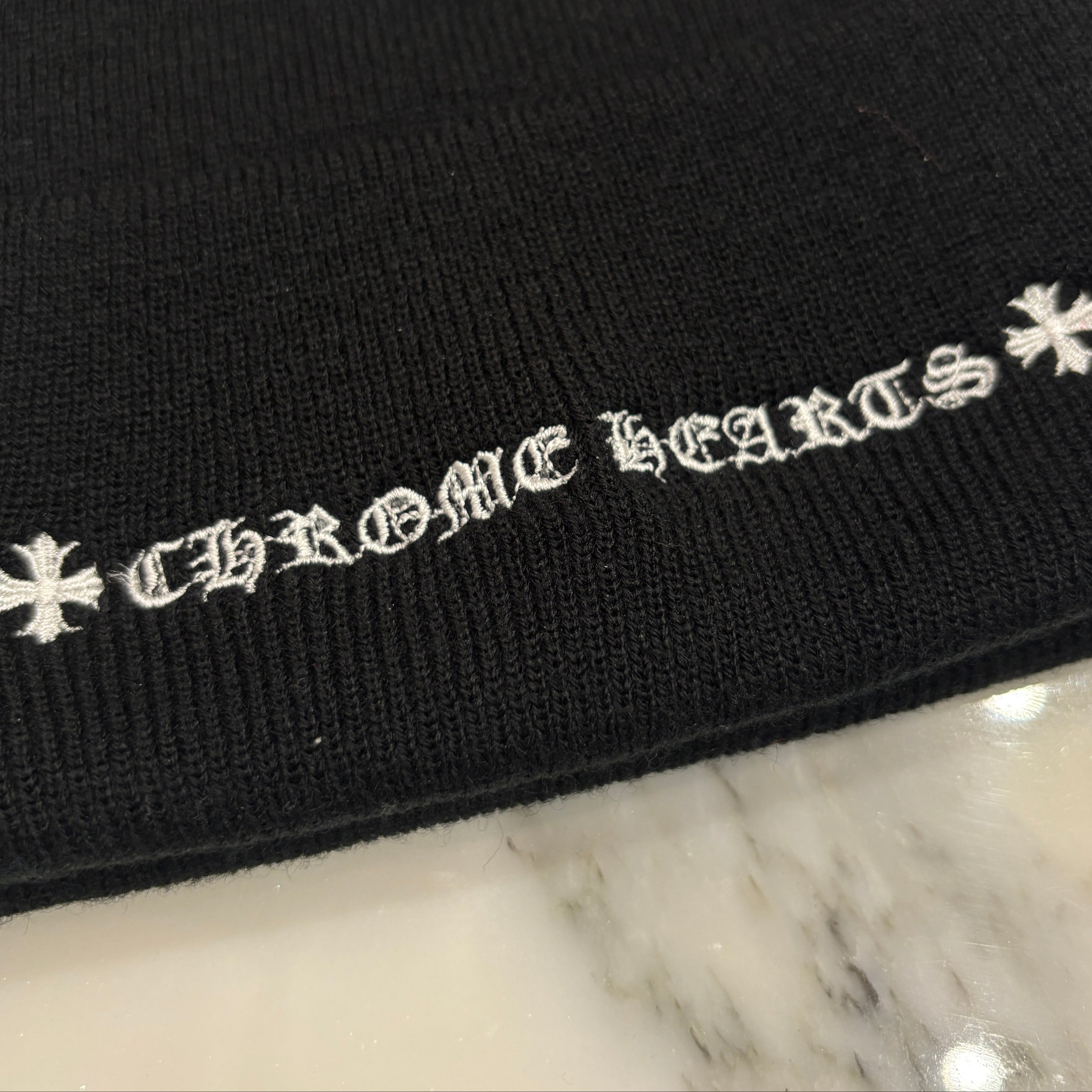 CHROME HEARTS CH Logo Embroidery Beanie Size ONE SIZE（23cm）クロムハーツ CHロゴ刺繍ビーニーサイズONE SIZE（23cm）