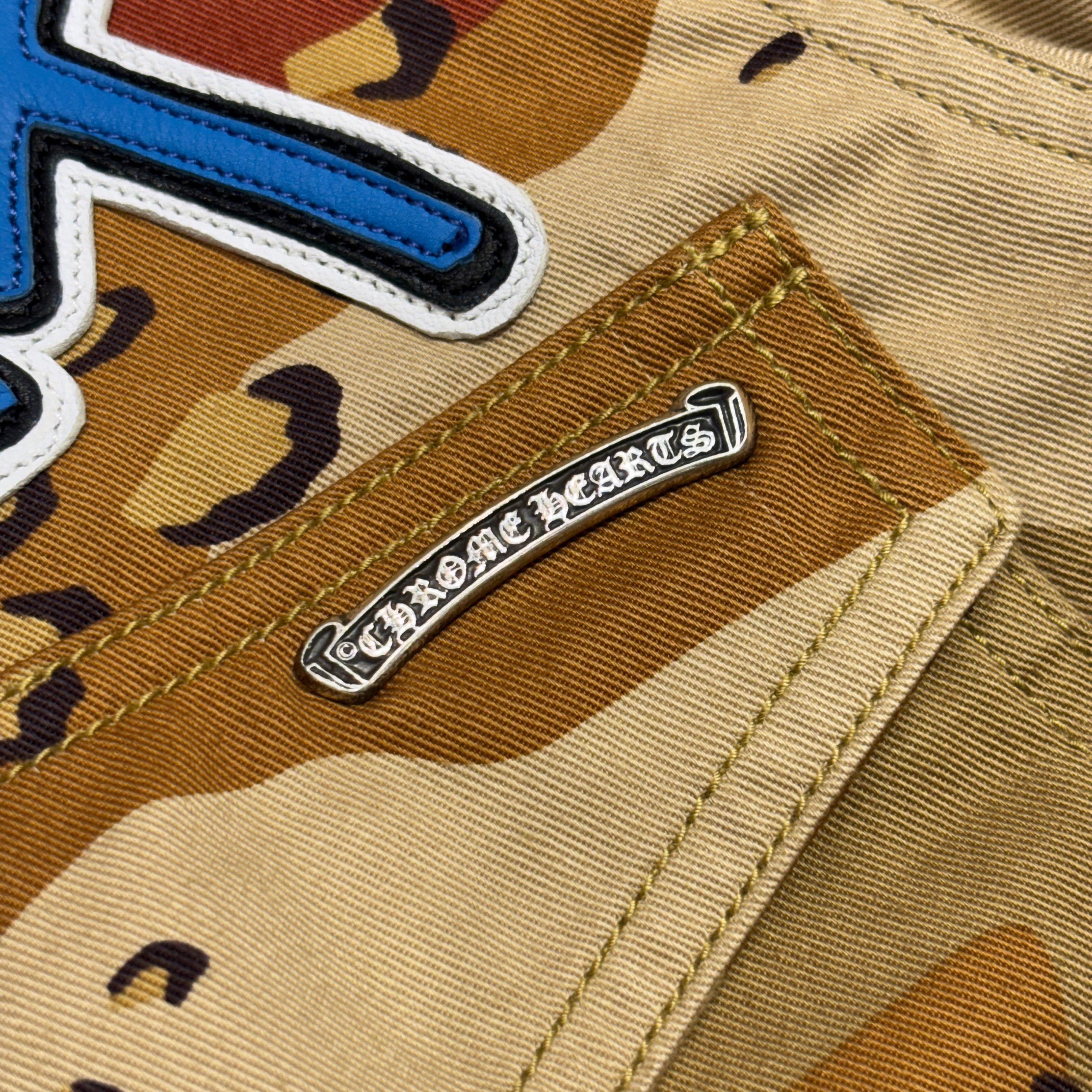 CHROME HEARTS × MATTY BOY Sex Records Camo Short Sleeve Jacket Size XL クロムハーツ × マッティボーイ セックスレコード カモ ショートスリーブジャケット サイズXL