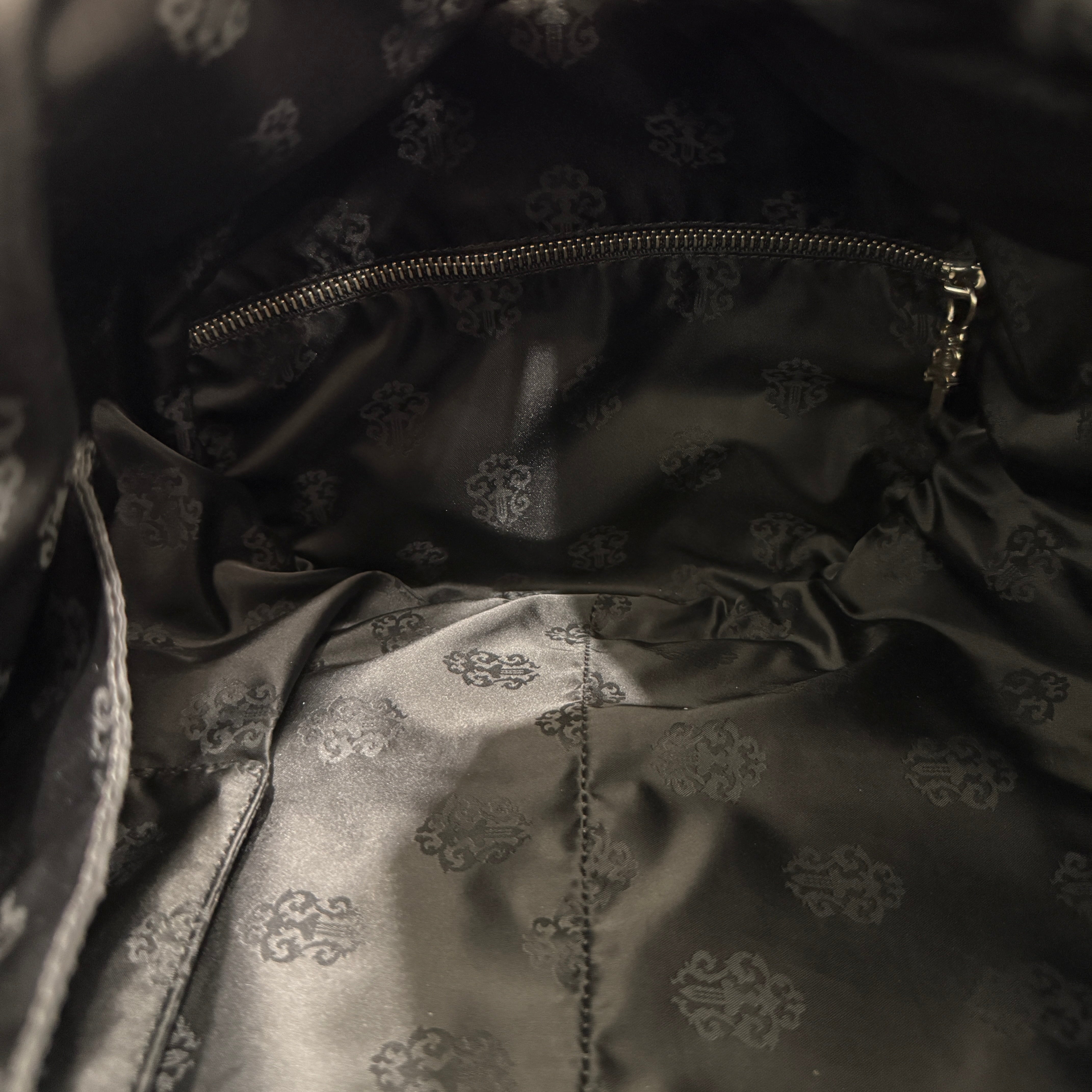 CHROME HEARTS Las Vegas Limited DOMINO Cemetery Cross Patch Duffle Leather Boston Bag クロムハーツ ラスベガス限定 ドミノ セメタリークロスパッチ ダッフル レザー ボストンバッグ