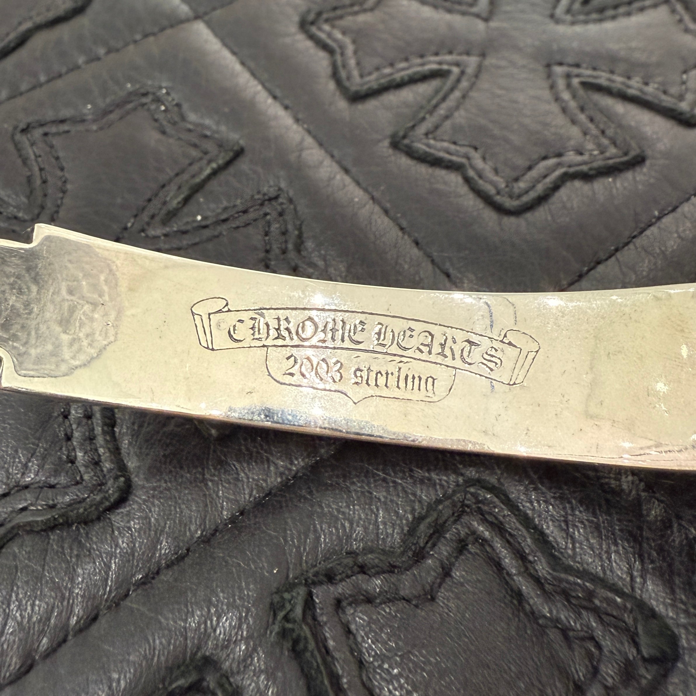 CHROME HEARTS "FUCK YOU" Classic ID Bracelet 10 LINK クロムハーツ "ファックユー" クラシック ID ブレスレット 10リンク