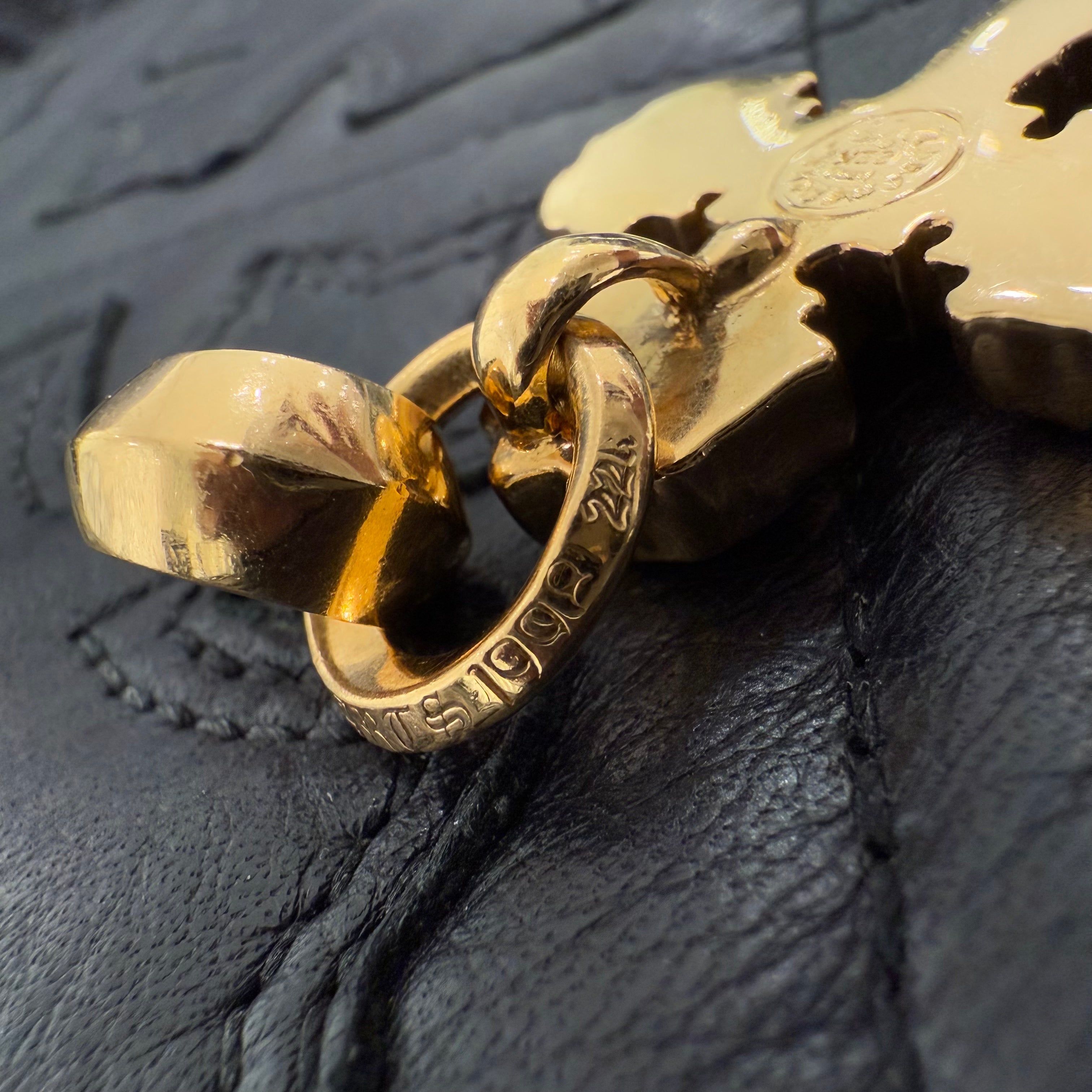 CHROME HEARTS 22K PAVE Diamond Filigree Cross Pendent XS With Bail クロムハーツ 22K パヴェ ダイヤモンド フィリグリークロス ペンダントXS ウィズベイル