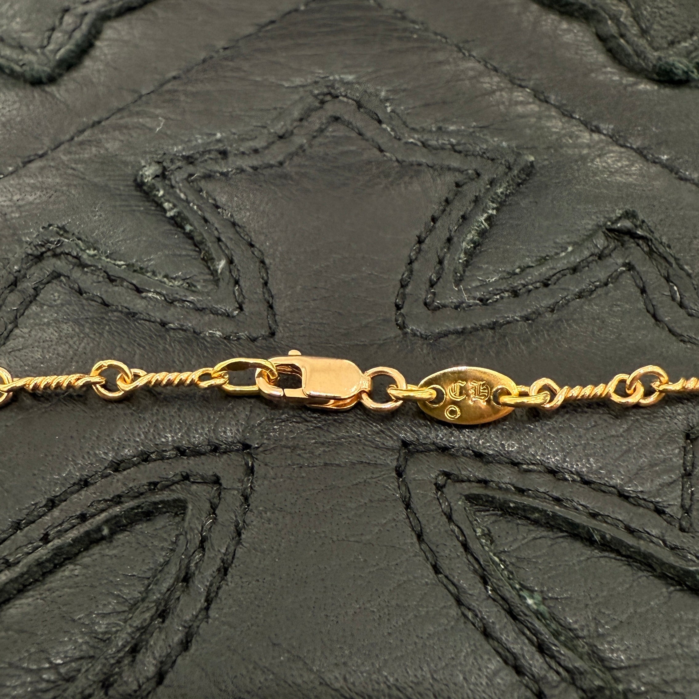 CHROME HEARTS 22K Twist Chain Necklace Size 20 Inch クロムハーツ 22K ツイストチェーン ネックレス サイズ20インチ