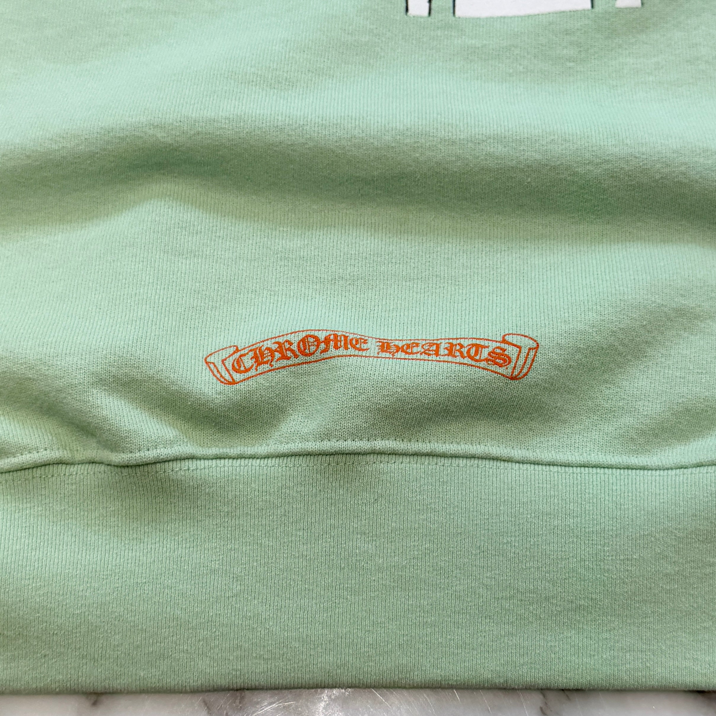 CHROME HEARTS × MATTY BOY PPO SEAFORM GRN Pullover Hoodie Size XL クロムハーツ × マッティボーイ PPO シーフォーム プルオーバーフーディ サイズXL