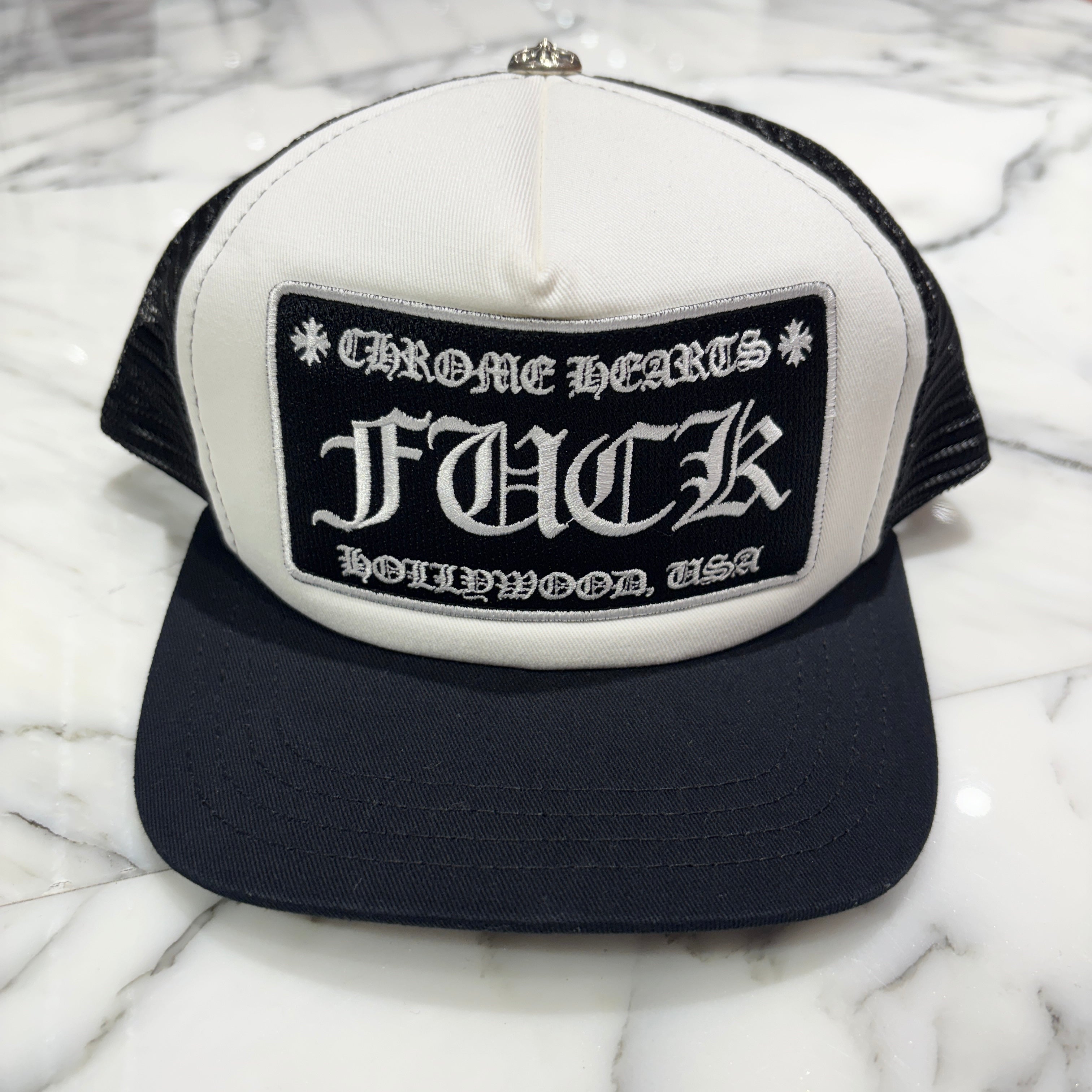 CHROME HEARTS TRUCKER FUCK CAP Size ONE SIZE（51-61）クロムハーツ トラッカーキャップ メッシュキャップ FUCKパッチ サイズONE SIZE（51-61）
