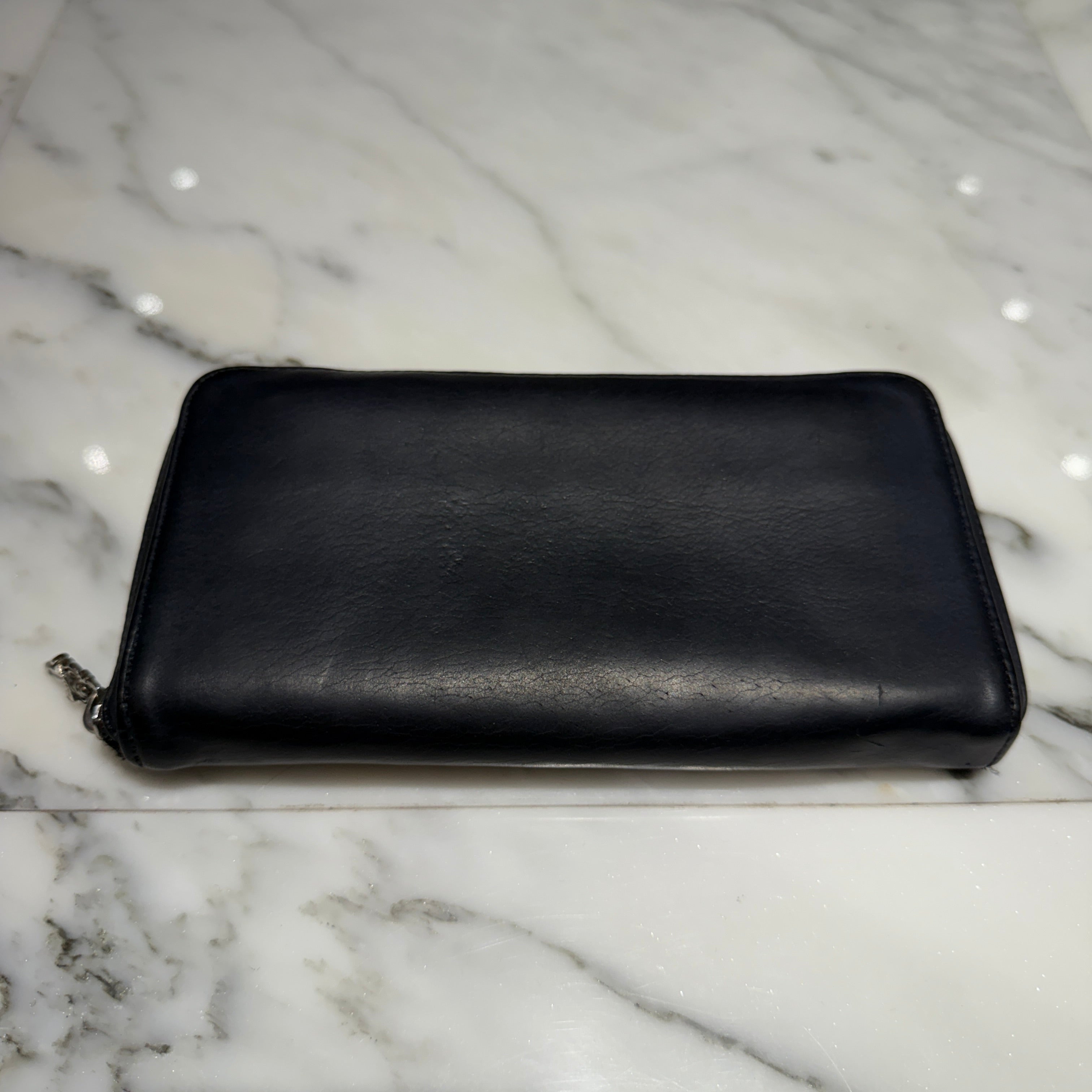 CHROME HEARTS 3 Cemetery Cross Leather Patch REC F ZIP #2 Wallet クロムハーツ 3セメタリークロス レザーパッチ レック F ジップ #2 ウォレット