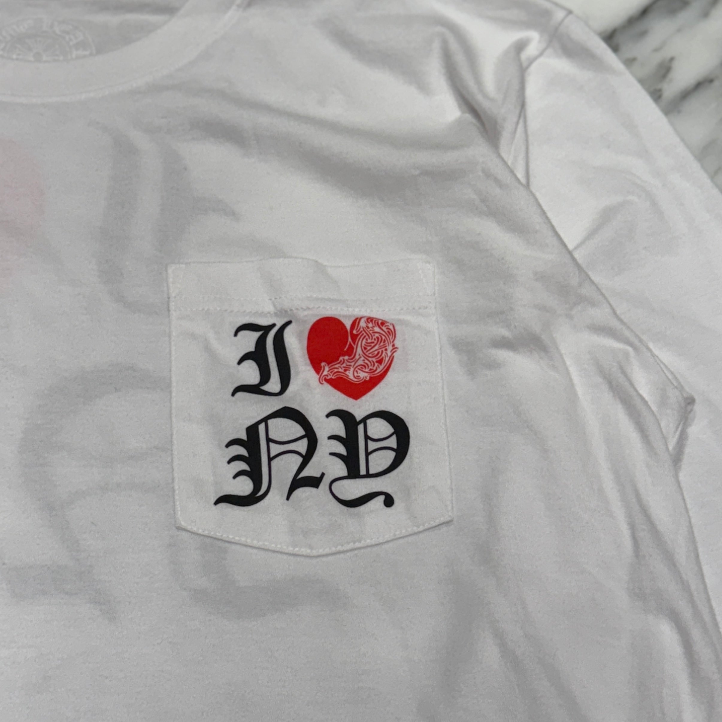 CHROME HEARTS ”I Love NY” Long Sleeve Tee Size L クロムハーツ "アイ・ラブ・ニューヨーク" ロングスリーブTシャツ サイズL