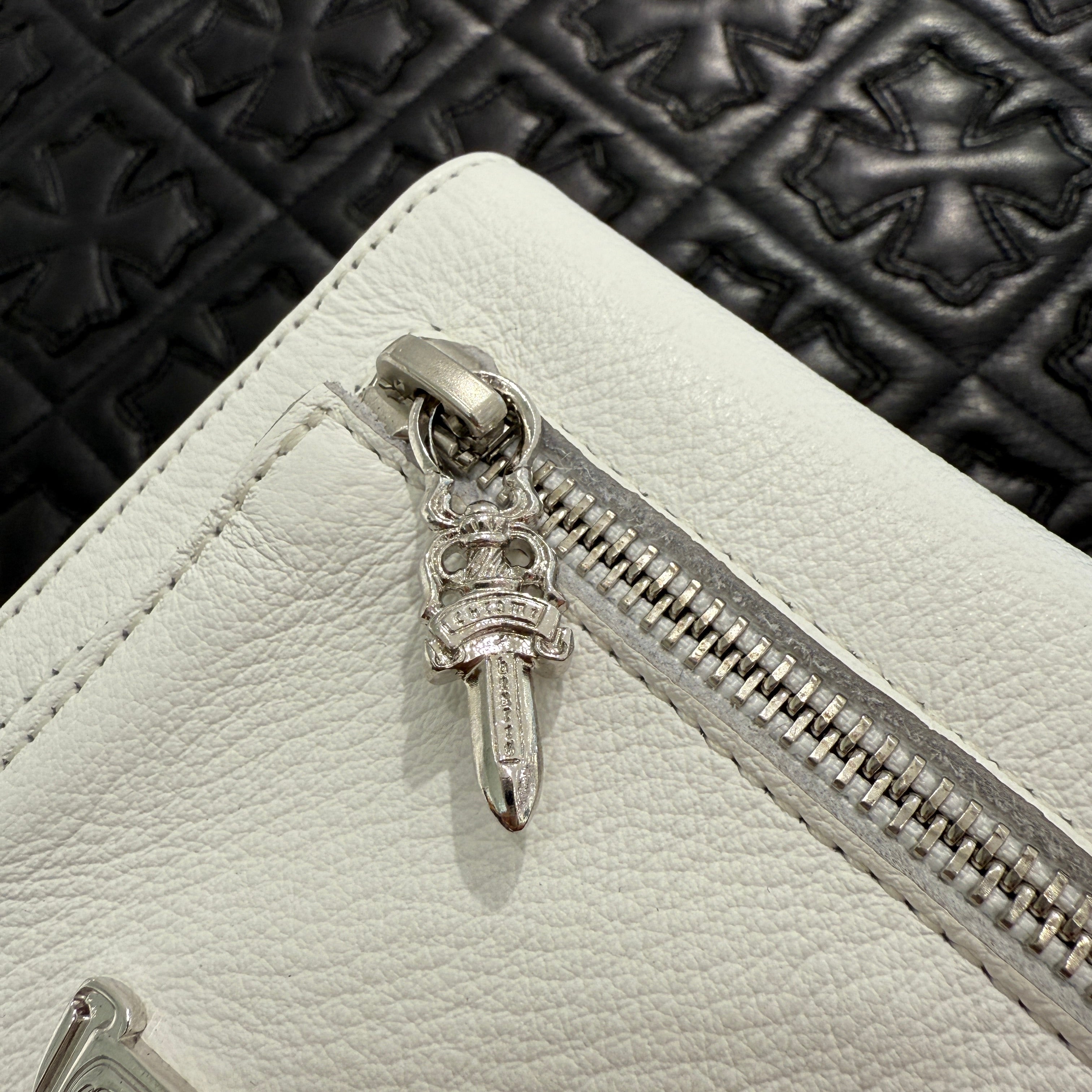 CHROME HEARTS Wave Mini Cross Ball Wallet クロムハーツ ウェイブミニ クロスボール ウォレット
