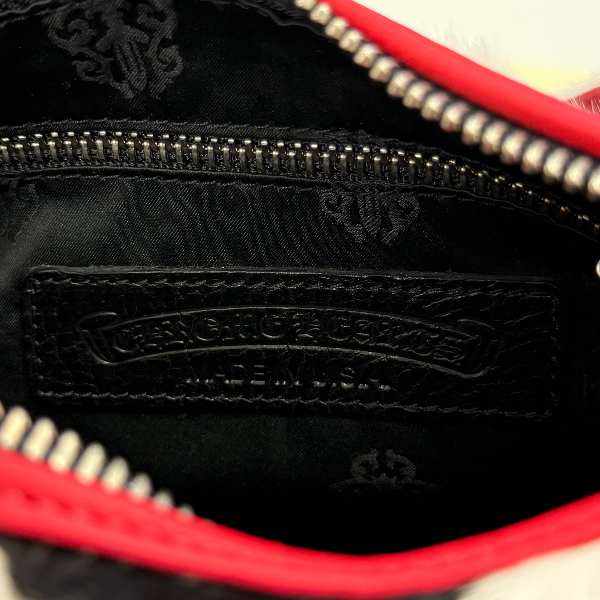 CHROME HEARTS CHICKEN NUGGET Harako Small Leather Shoulder Bag クロムハーツ チキンナゲット ハラコ スモール レザーショルダーバッグ