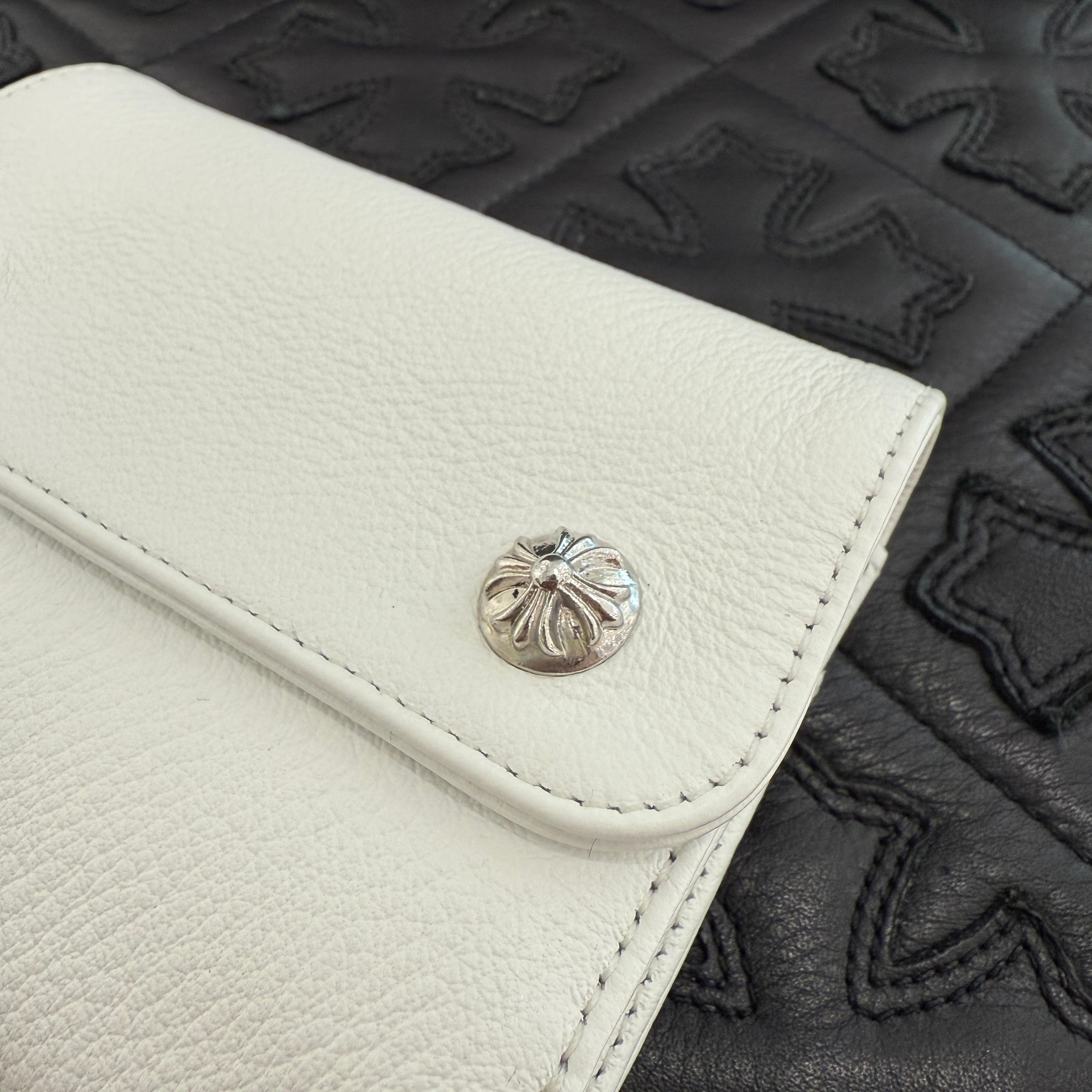 CHROME HEARTS Wave Mini Cross Ball Wallet クロムハーツ ウェイブミニ クロスボール ウォレット