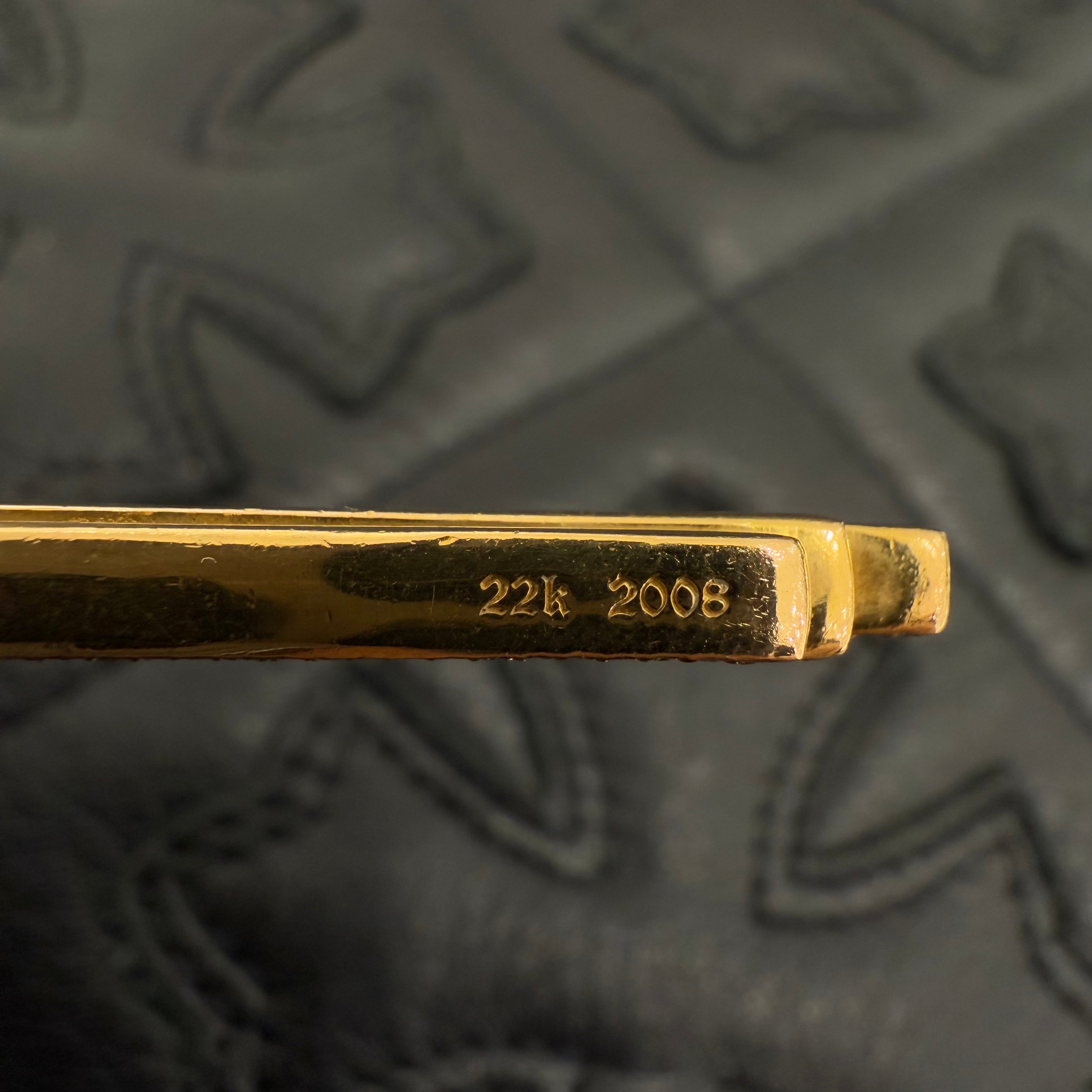 CHROME HEARTS 22K RS3 CRS PAVE Diamond Pendant Top クロムハーツ 22K RS3クロス パヴェ ダイヤモンド ペンダントトップ