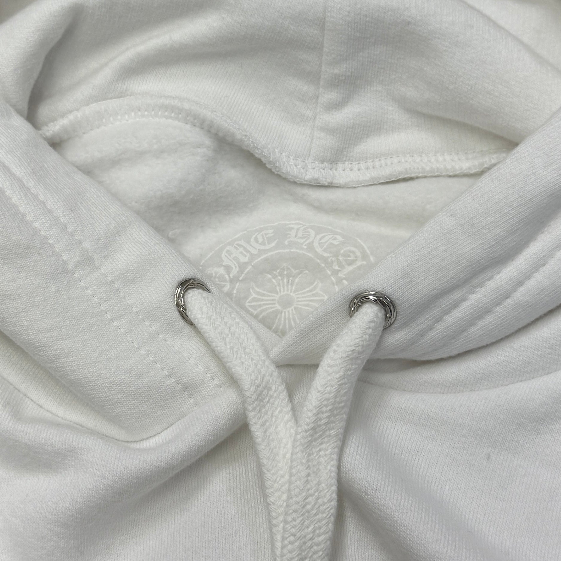 CHROME HEARTS Floral Cross Horseshoe Pullover Hoodie Size S クロムハーツ フローラルクロスホースシュー プルオーバーフーディ サイズS