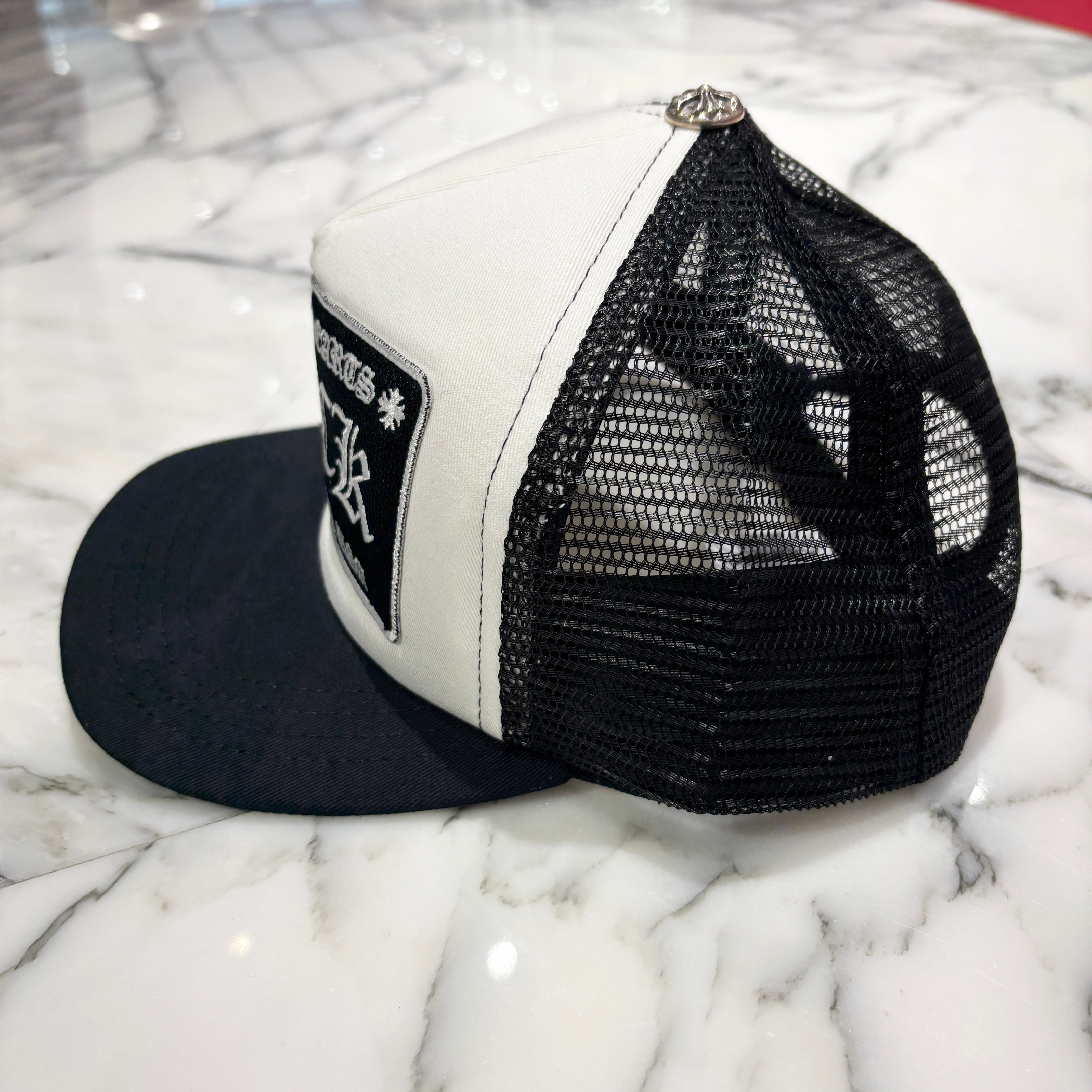 CHROME HEARTS TRUCKER FUCK CAP Size ONE SIZE（51-61）クロムハーツ トラッカーキャップ メッシュキャップ FUCKパッチ サイズONE SIZE（51-61）