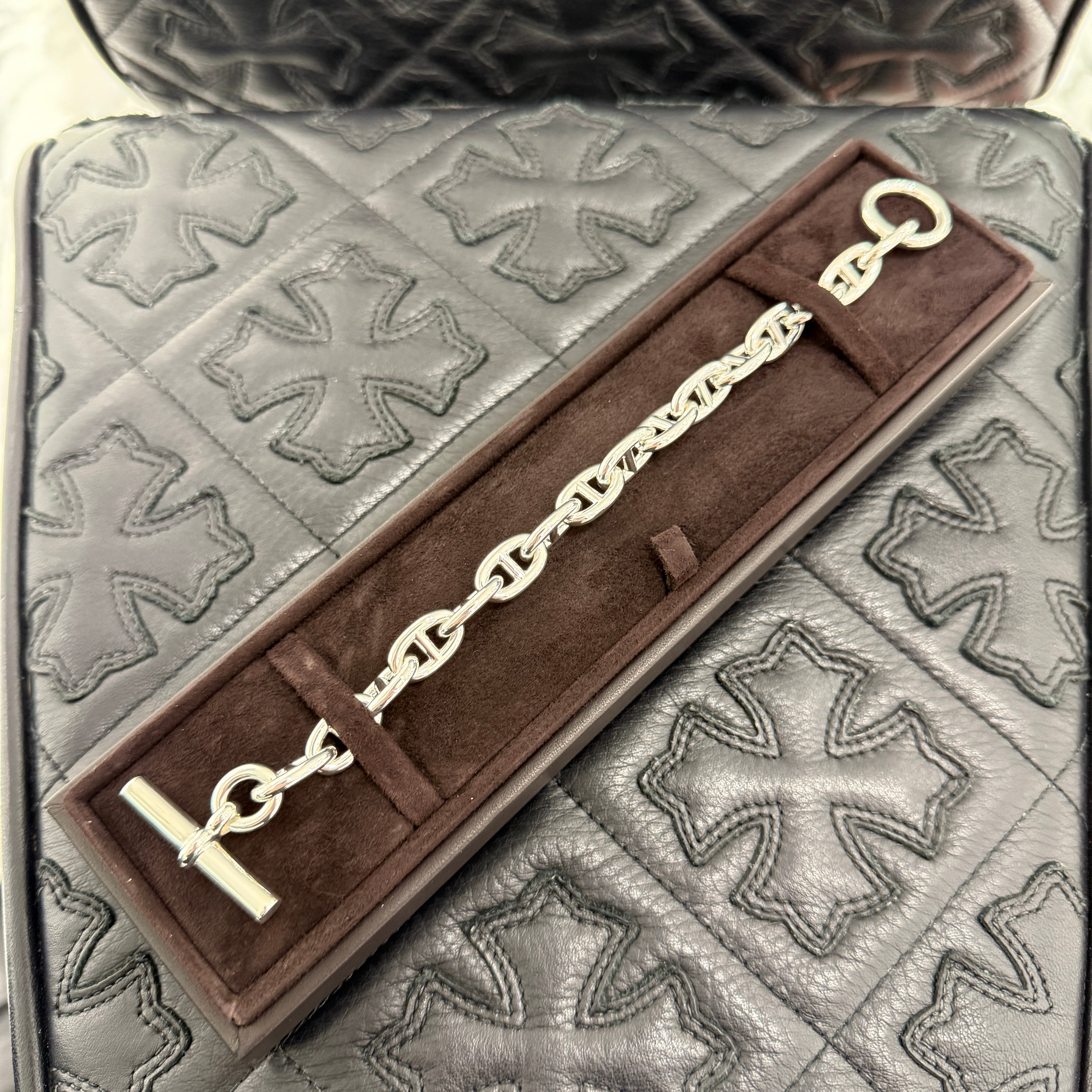 HERMES Chaine d'Ancre MM 16 エルメス シェーヌダンクル MM 16コマ