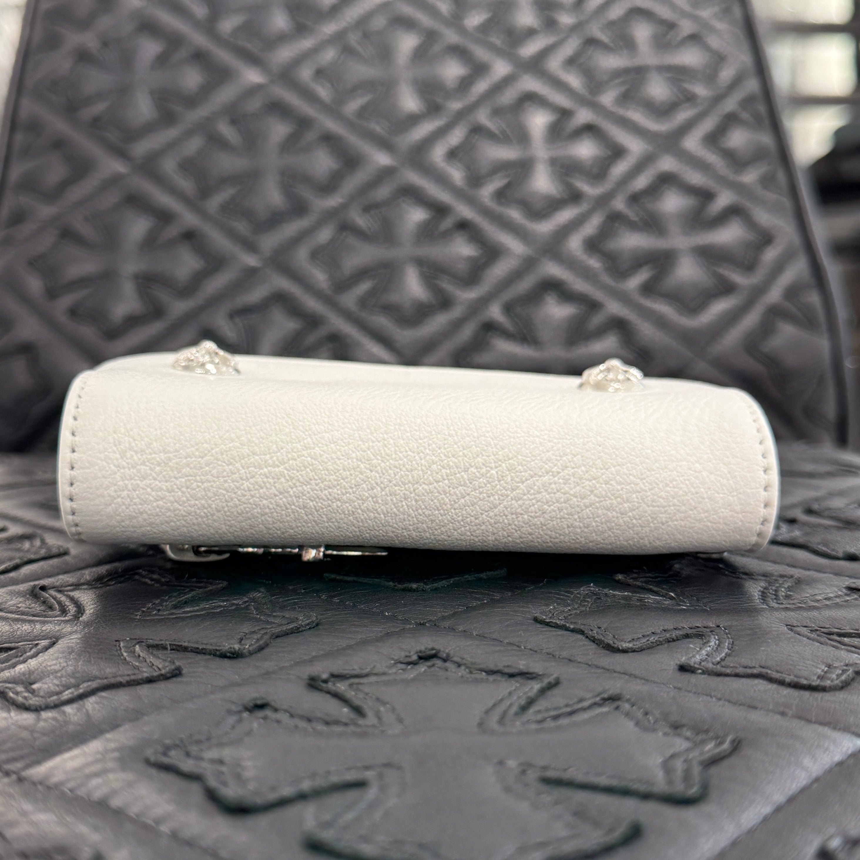 CHROME HEARTS Wave Mini Cross Ball Wallet クロムハーツ ウェイブミニ クロスボール ウォレット