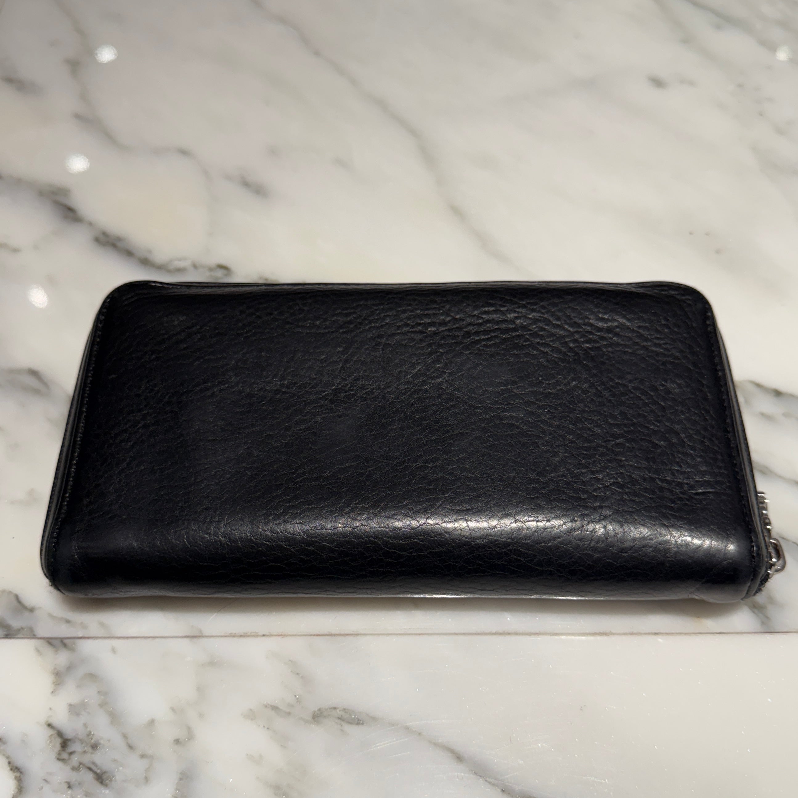 CHROME HEARTS REC F ZIP #2 Leather Wallet クロムハーツ レック F