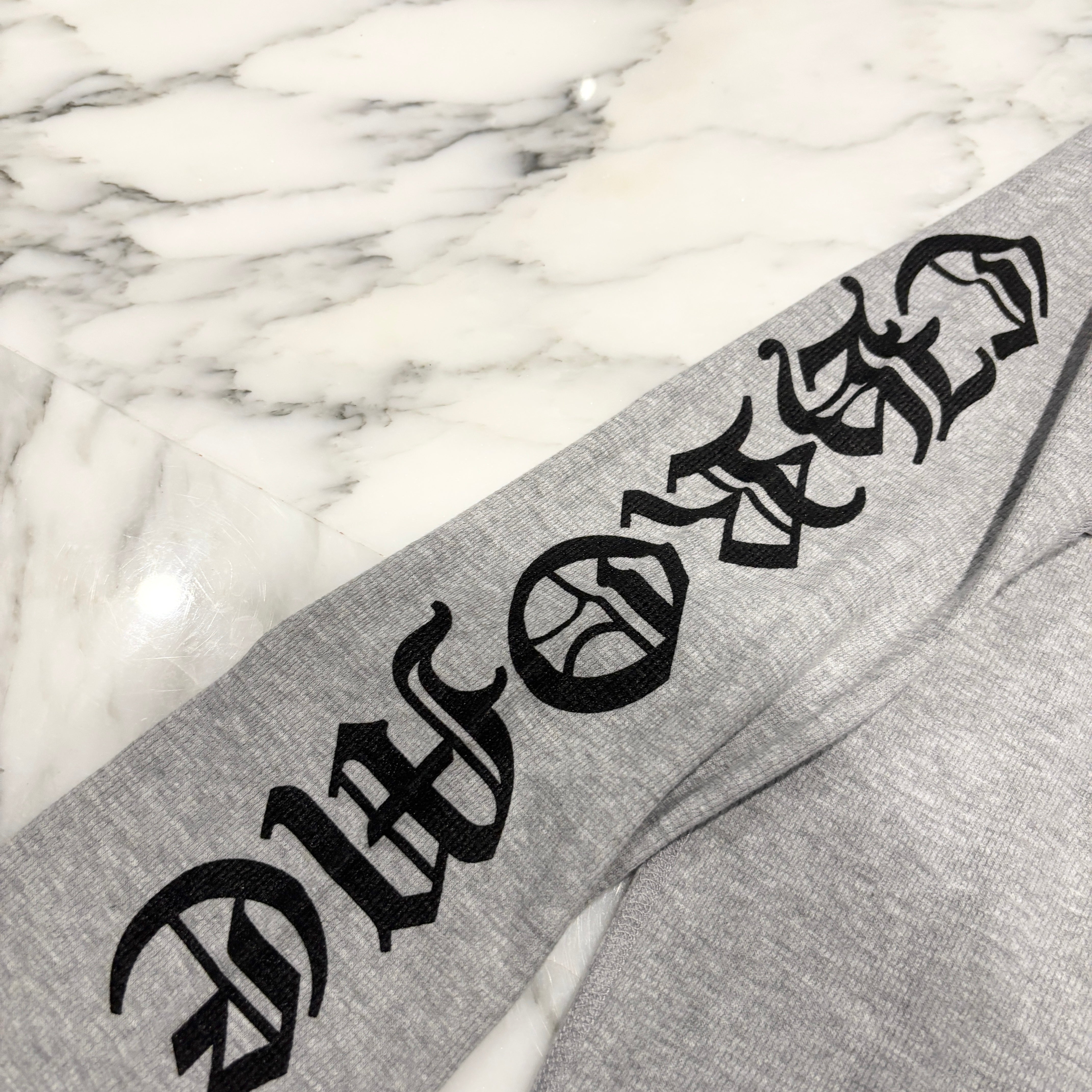CHROME HEARTS 2025SS Scroll Label Arm Logo Print Thermal Long